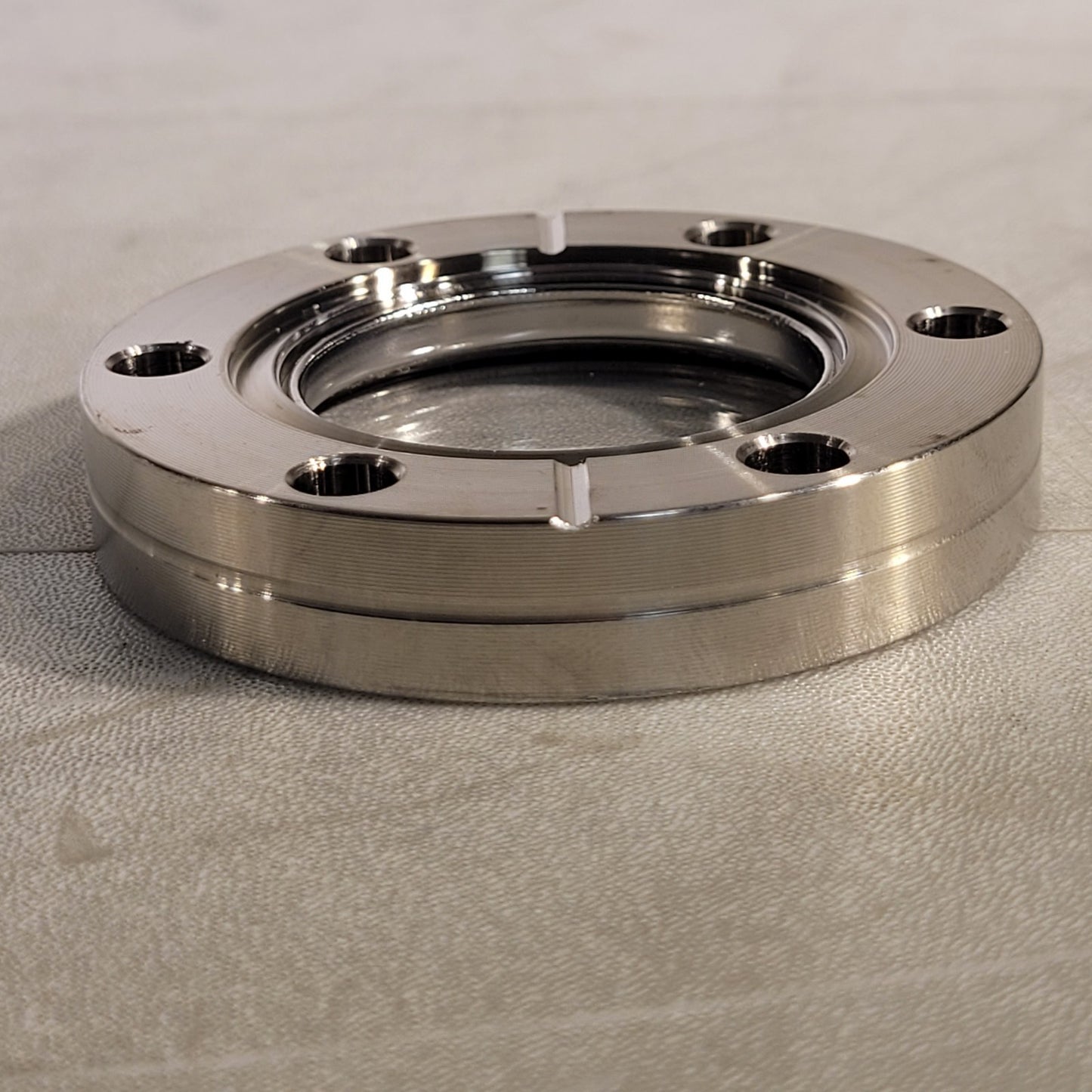 2.75" CF Conflat Quartz Viewport DN35CF Ultra High Vacuum UHV 1-5/8" Port CF35