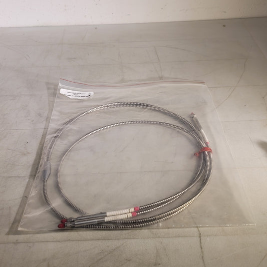 FiberOpticStuff BIF-400-2-UV/VIS-SMA-SS Bifurcated Flexible Armored Fiber Optic
