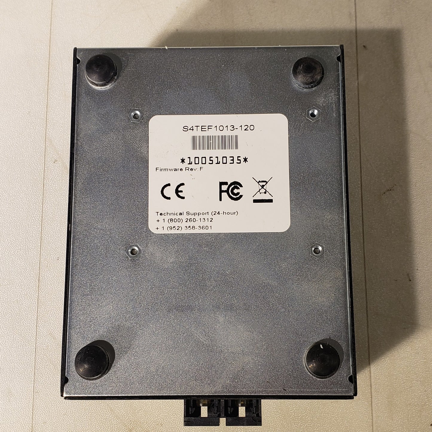 Transiton Neworks S4TEF 4X T1/E1 & Ethernet To Fiber TX 100Base-FX RX