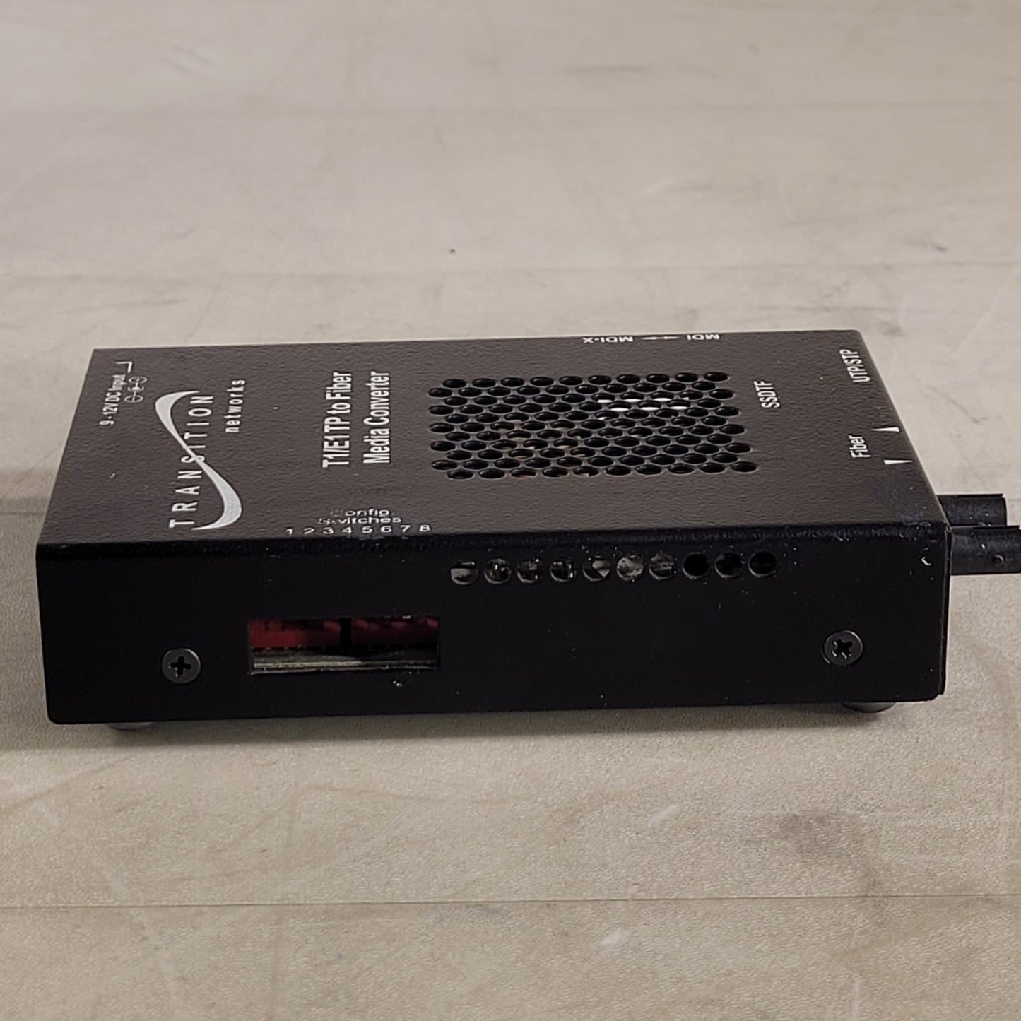 Transition Networks T1/E1 TP to Fiber Media Converter