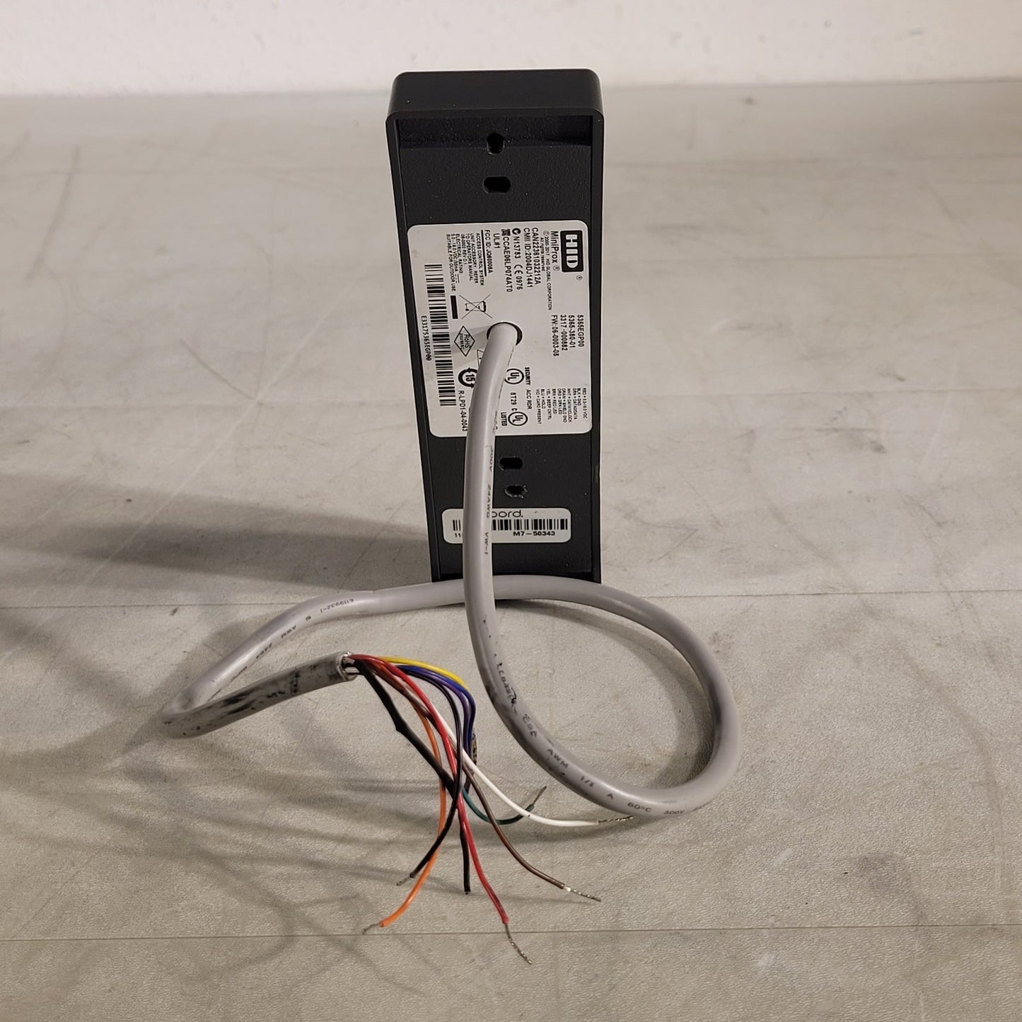 HID 5365 EGP MiniProx Mullion Proximity Access Card Reader CBORD