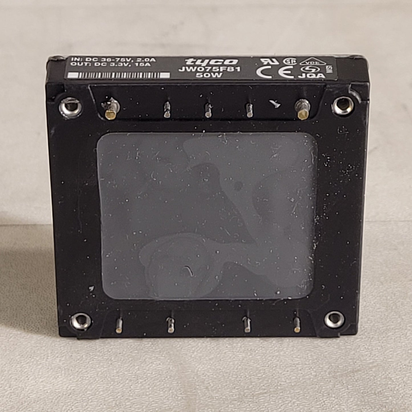 Tyco JW075F81 50W Power Module IN DC 36-75V 2.0A OUT DC 3.3B 15A