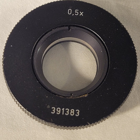 Wild 391383 0.5x Focal Lens Microscope Auxiliary Adapter
