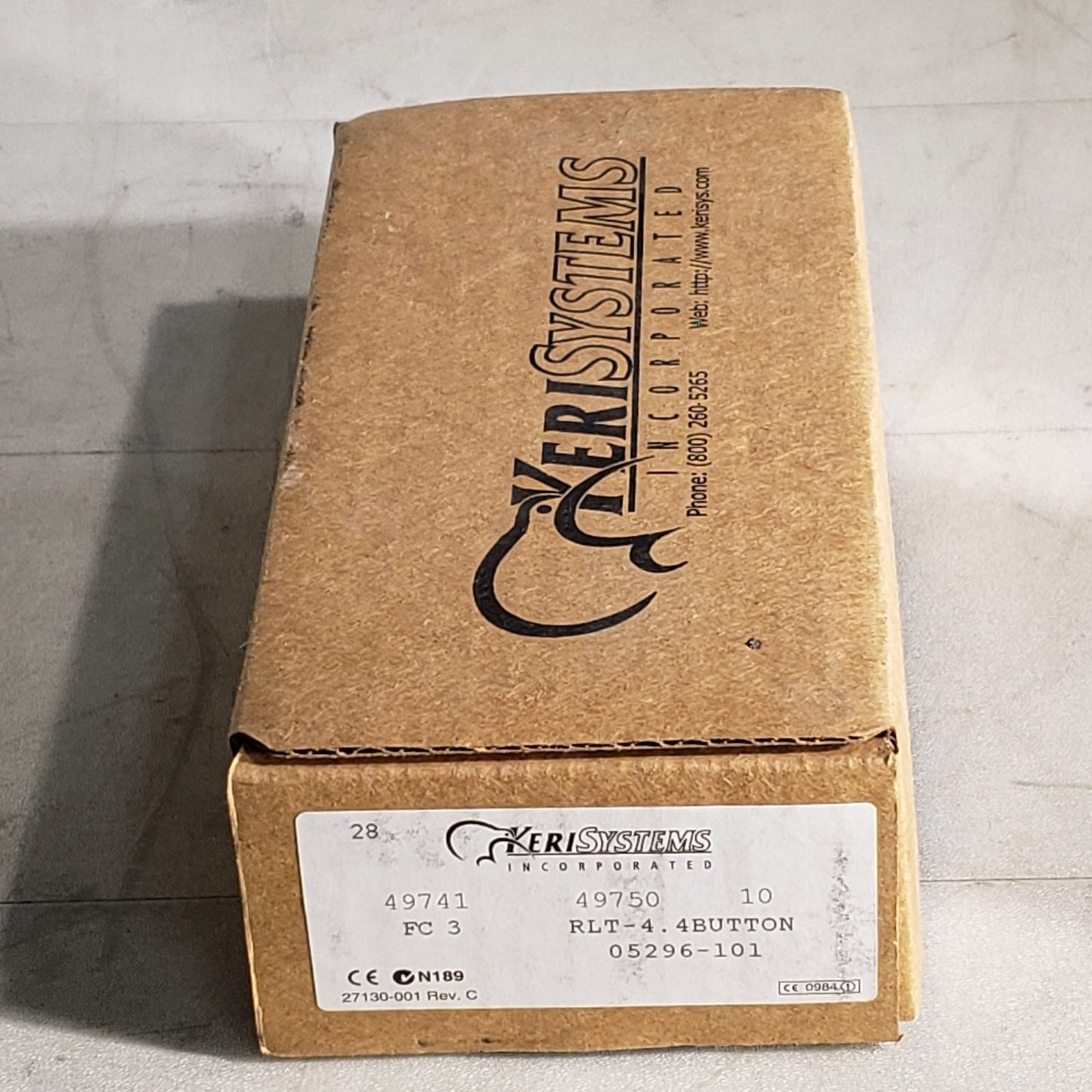 Keri Linear ACT-34B 4-Channel Block Coded Key Ring Transmitter Programable Fob