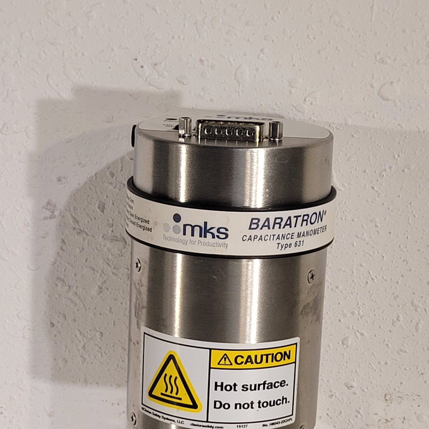 MKS Baratron 631B11TBFH Heated Capacitance Manometer 10 Torr Range- TESTED WORKS