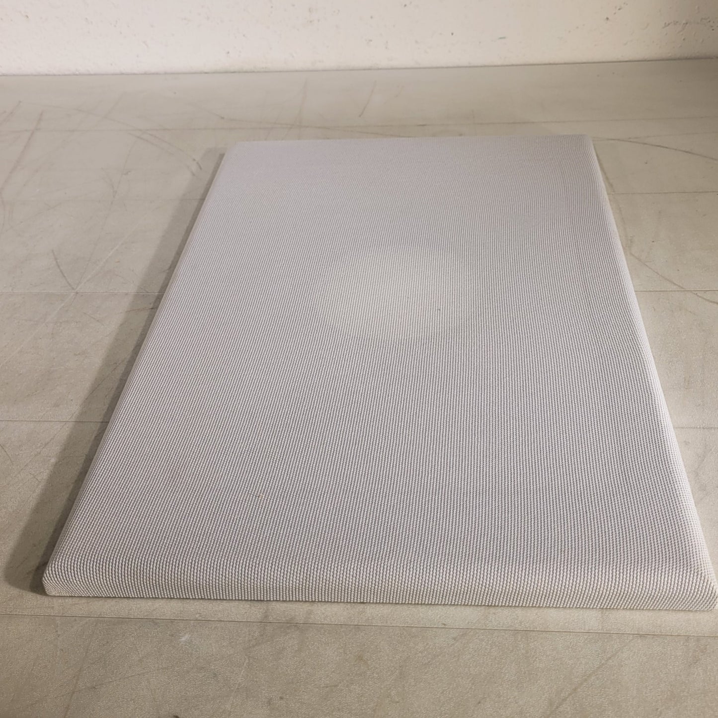 Rectangular Speaker Grill Cover Cloth White 11" × 17.5" Single Hole