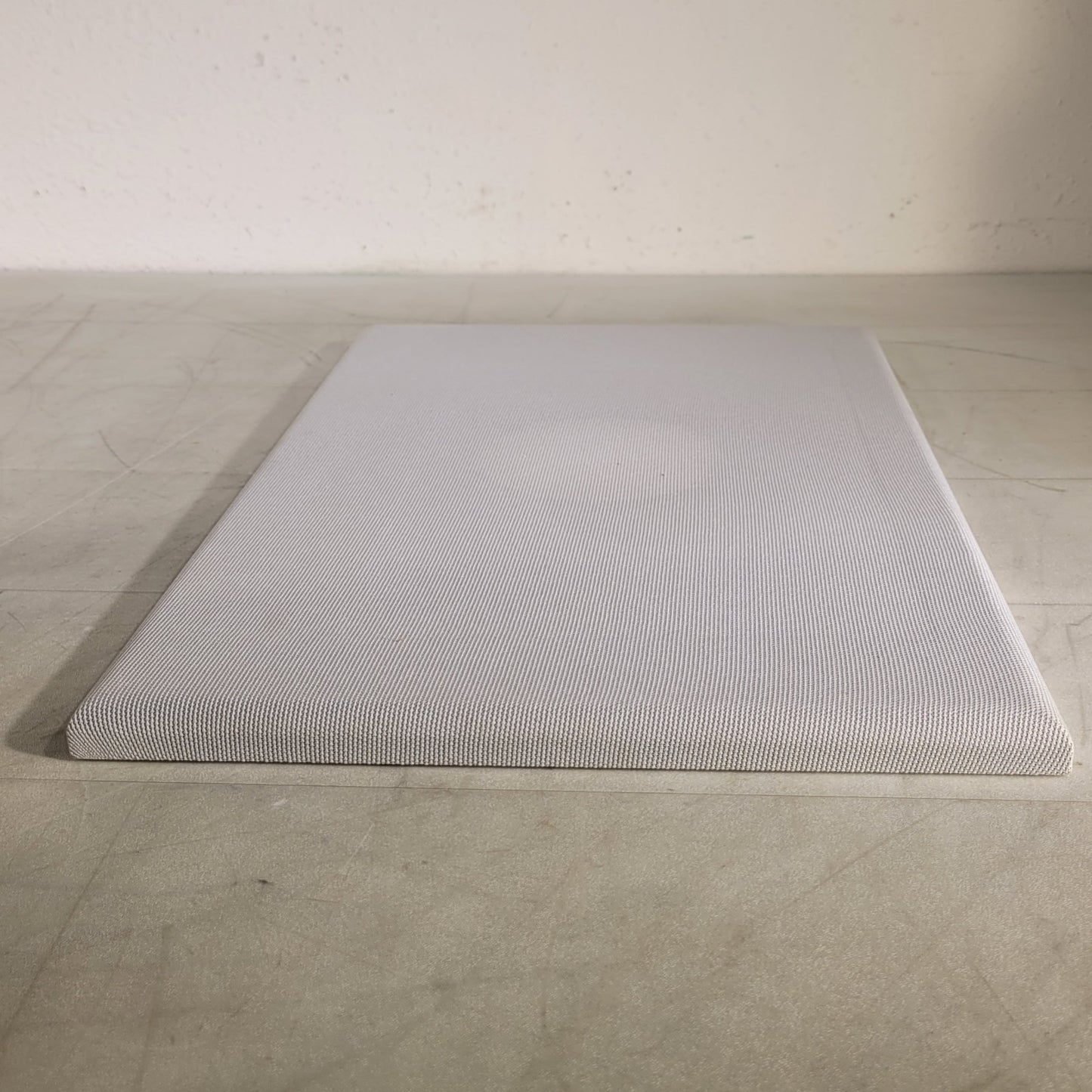Rectangular Speaker Grill Cover Cloth White 11" × 17.5" Single Hole