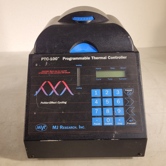 MJ Research PTC-100 Programmable Thermal Controller  / Thermal Cycler Black