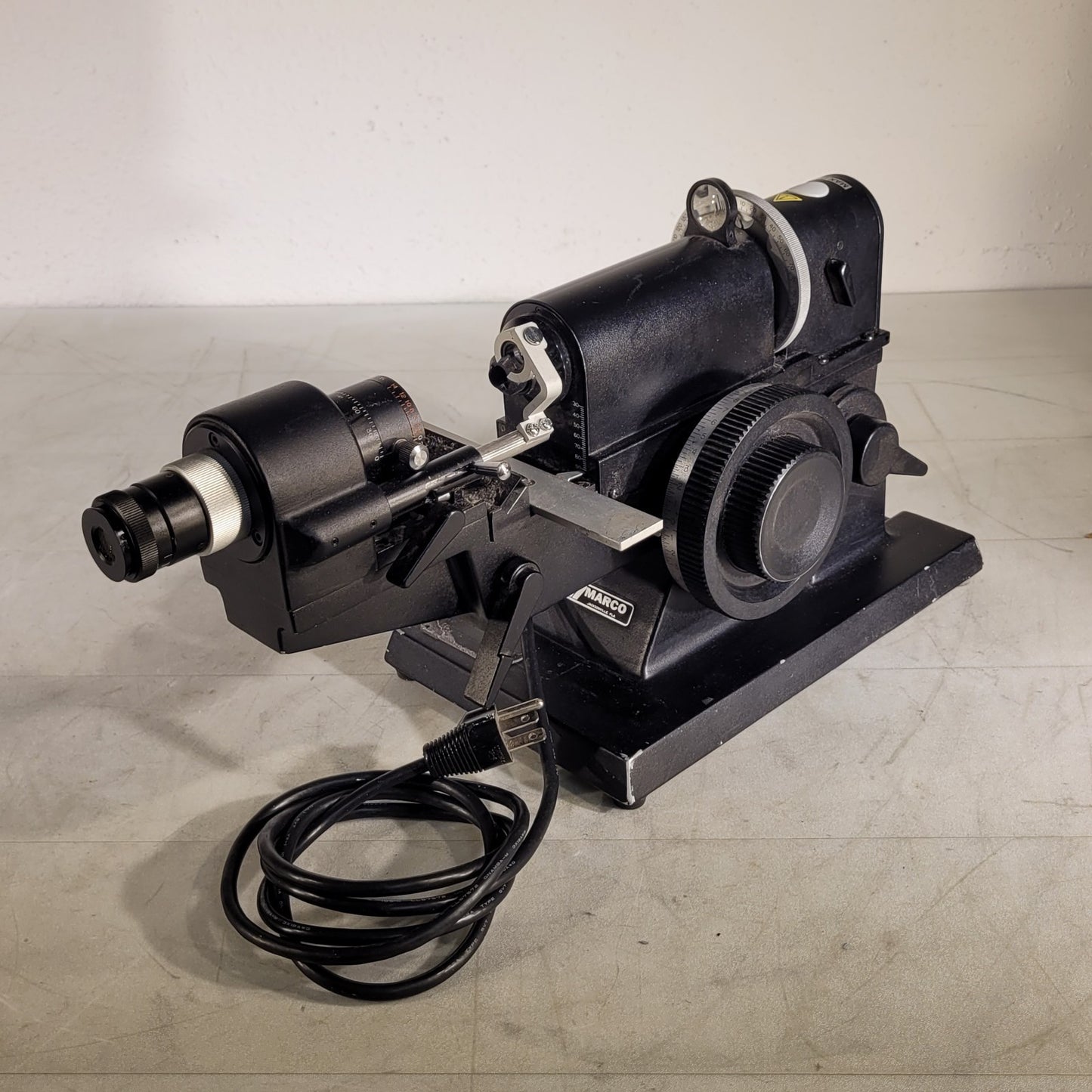 Vintage Lombart Instrument 101 Marco Lensmeter Inclination Prism Compensator 90°
