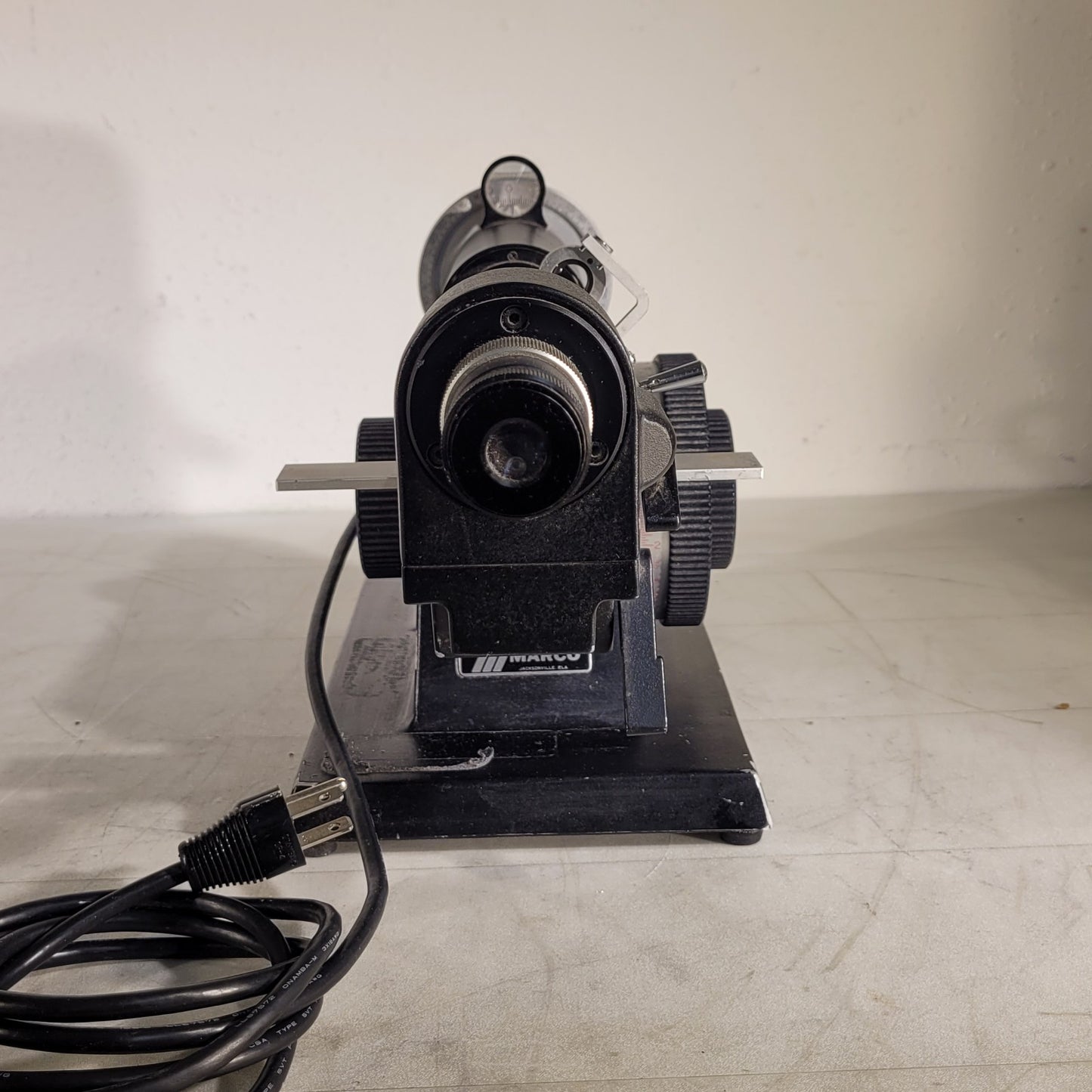 Vintage Lombart Instrument 101 Marco Lensmeter Inclination Prism Compensator 90°