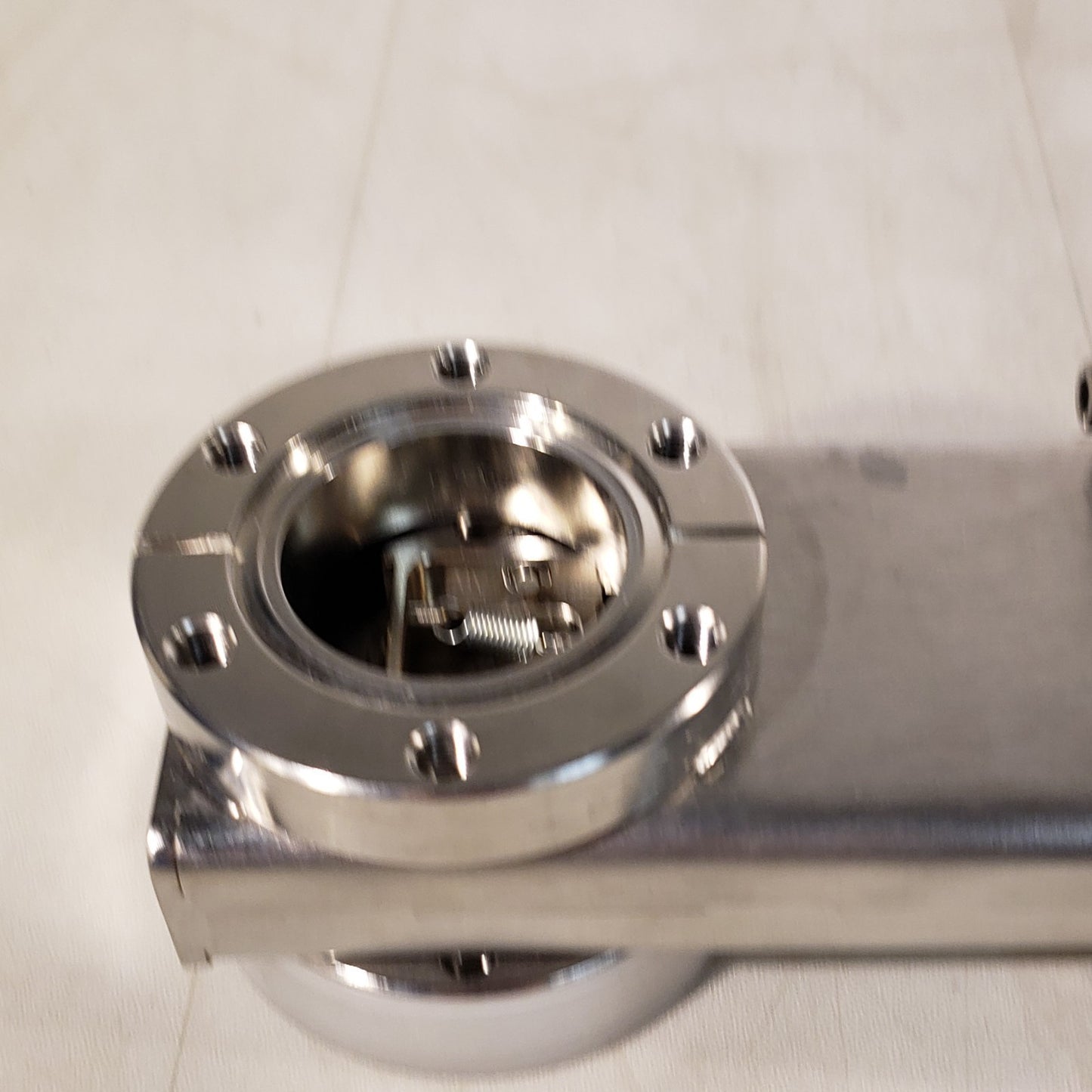 MDC 2.75" CF Conflat DN35CF Pneumatic Gate Valve High Vacuum SS GV-1500V-P-03