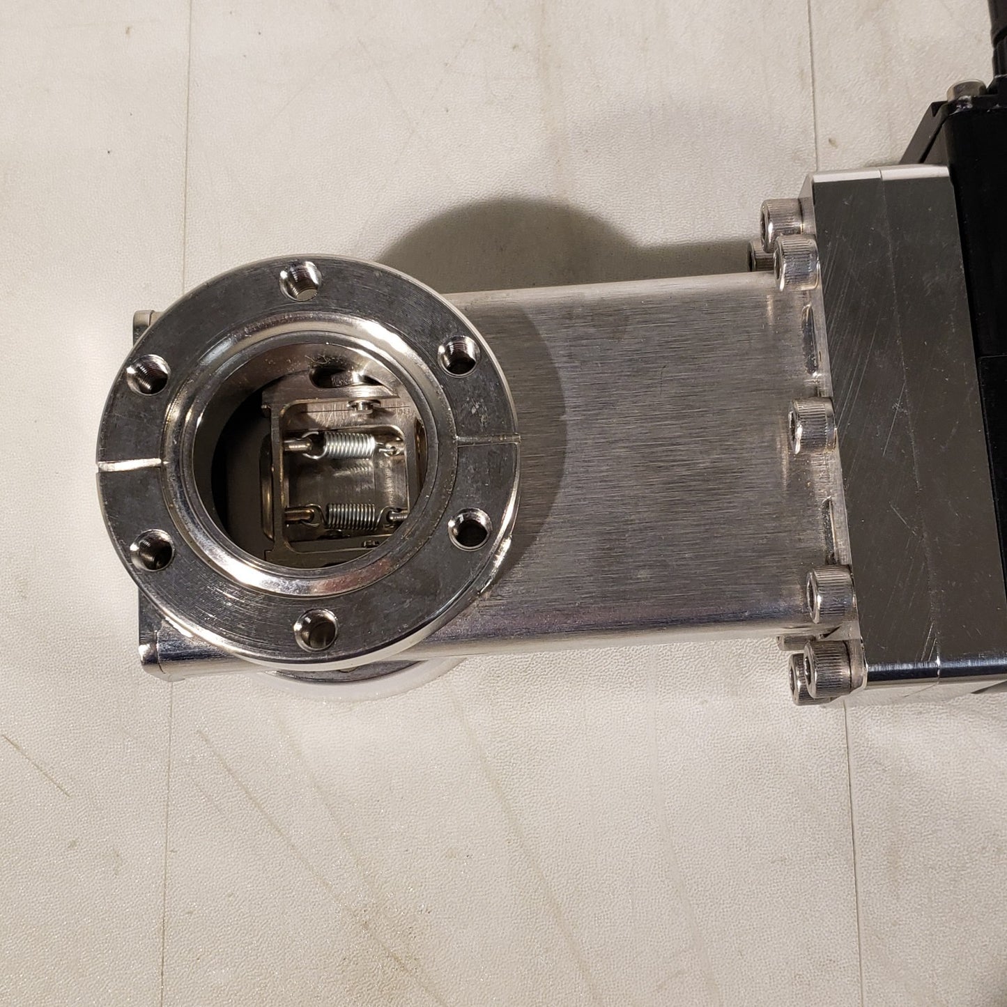 MDC 2.75" CF Conflat DN35CF Pneumatic Gate Valve High Vacuum SS GV-1500V-P-03