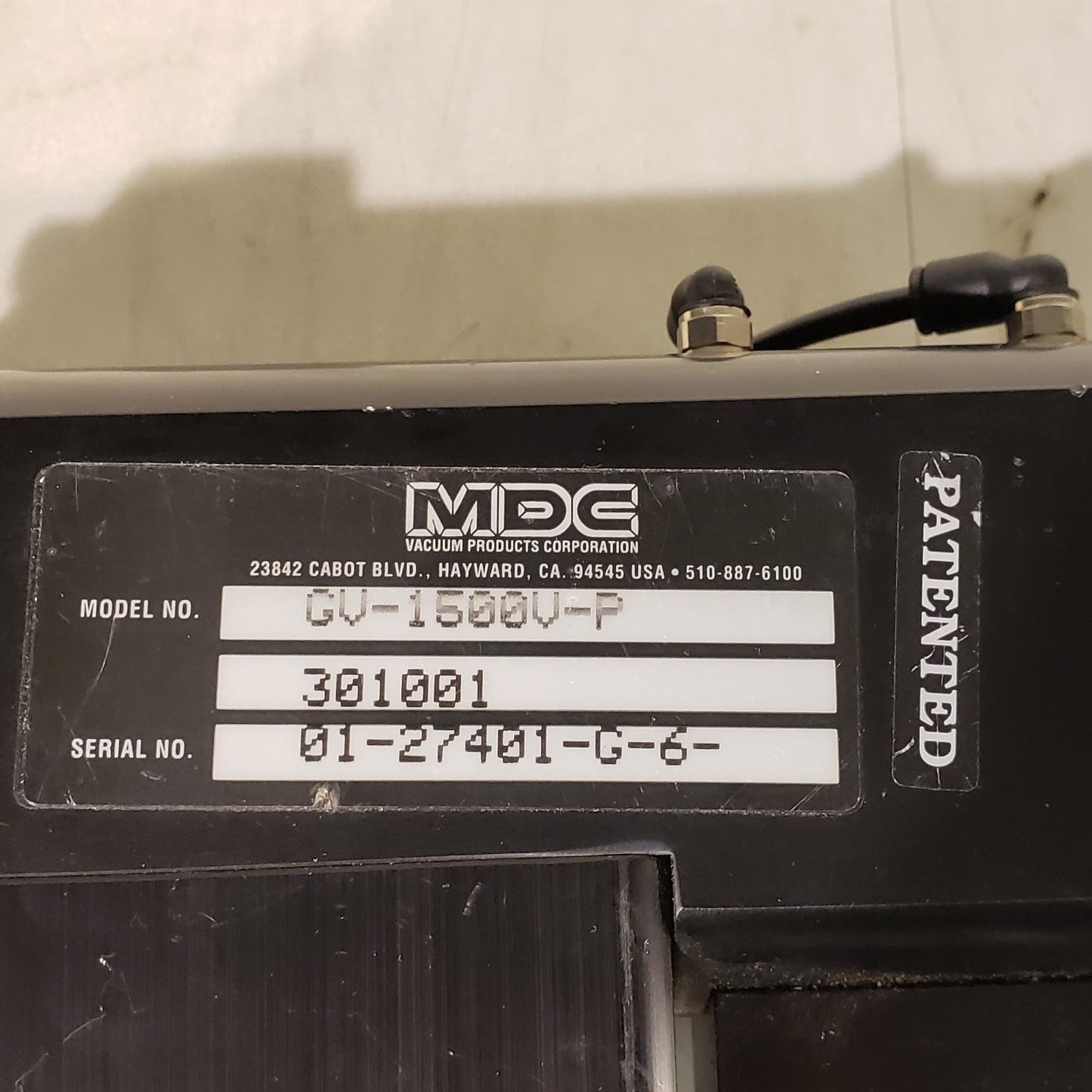 MDC 2.75" CF Conflat DN35CF Pneumatic Gate Valve High Vacuum SS GV-1500V-P-03