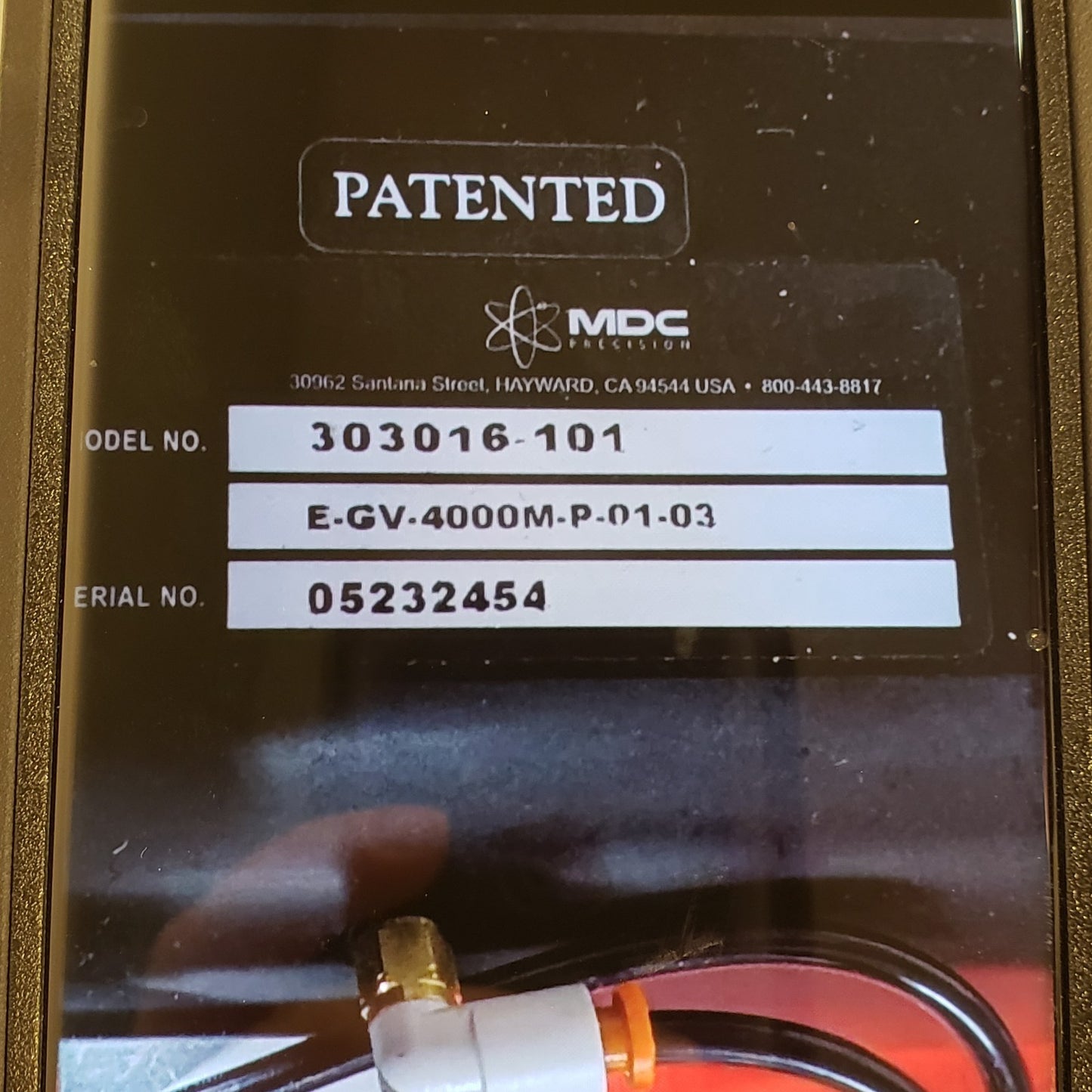 MDC 6" CF Conflat DN100CF Pneumatic Gate Valve SS 303016-101 E-GV-4000M-P CF100