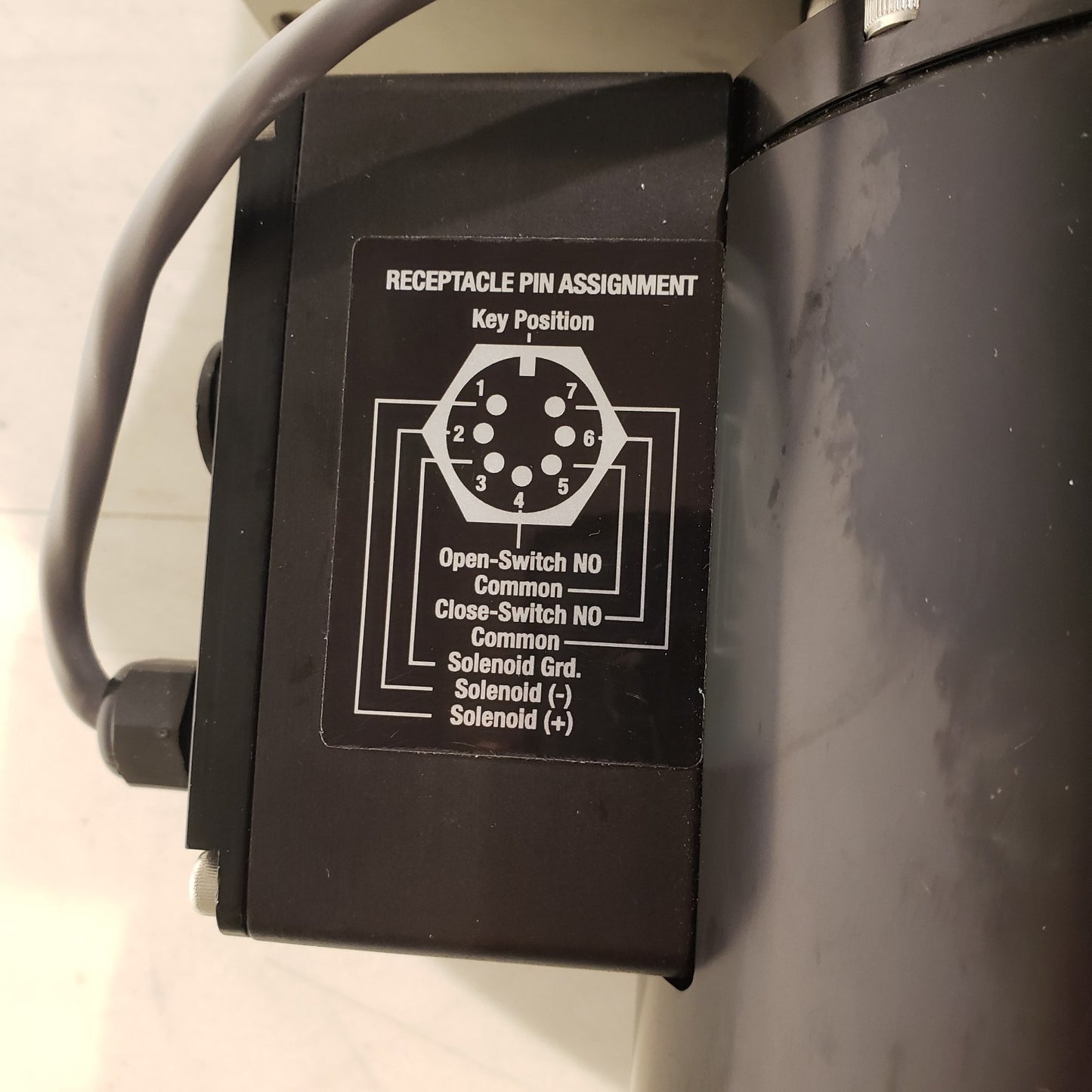 MDC 6" CF Conflat DN100CF Pneumatic Gate Valve SS 303016-101 E-GV-4000M-P CF100