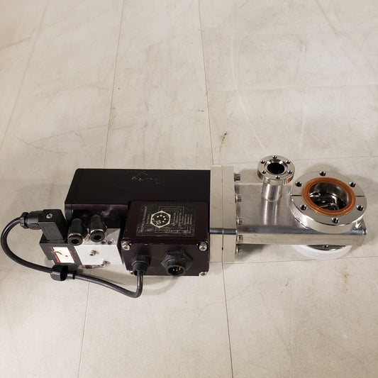 MDC 2.75" CF Conflat DN35CF Pneumatic Gate Valve w/ 1.33" Conflat Flange DN16CF