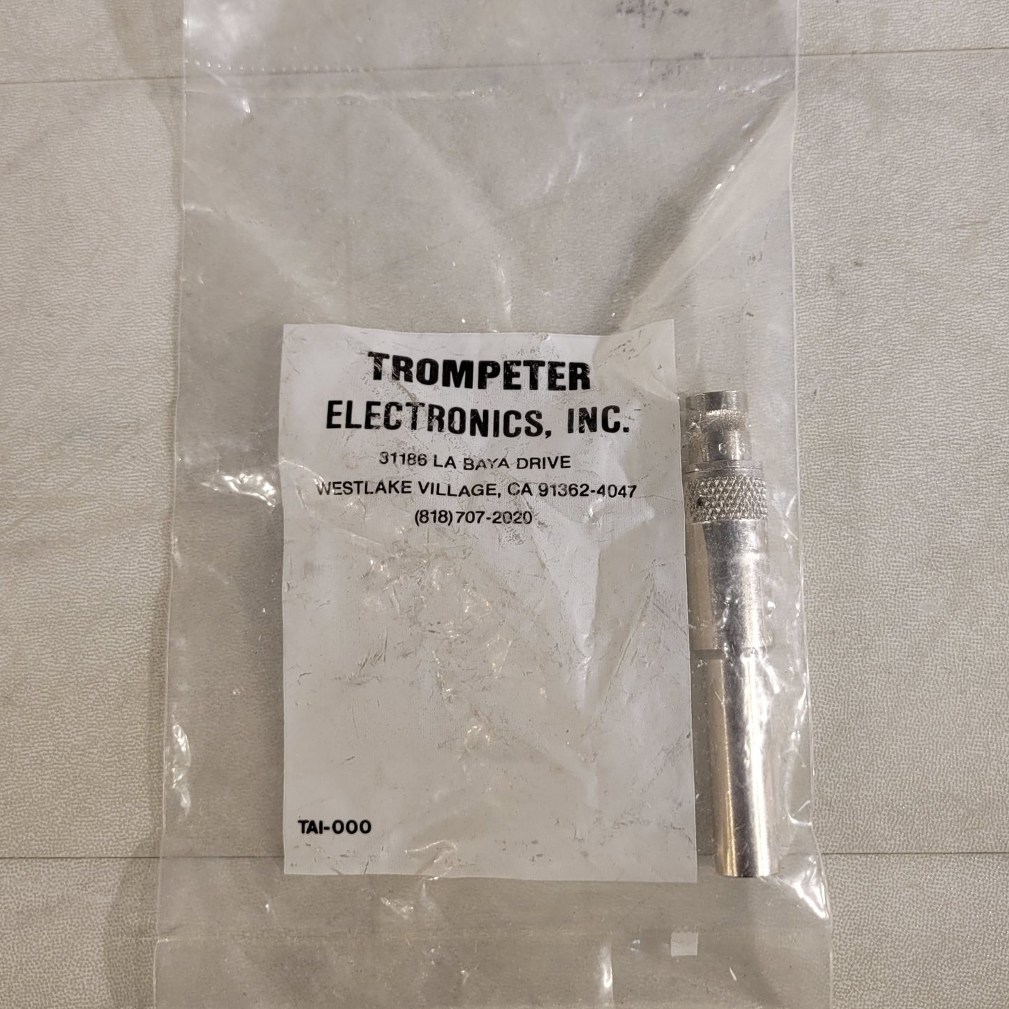 Trompeter TEI 14949 AD1W Weco BNC Female High Voltage Connector Radio RF Adapter