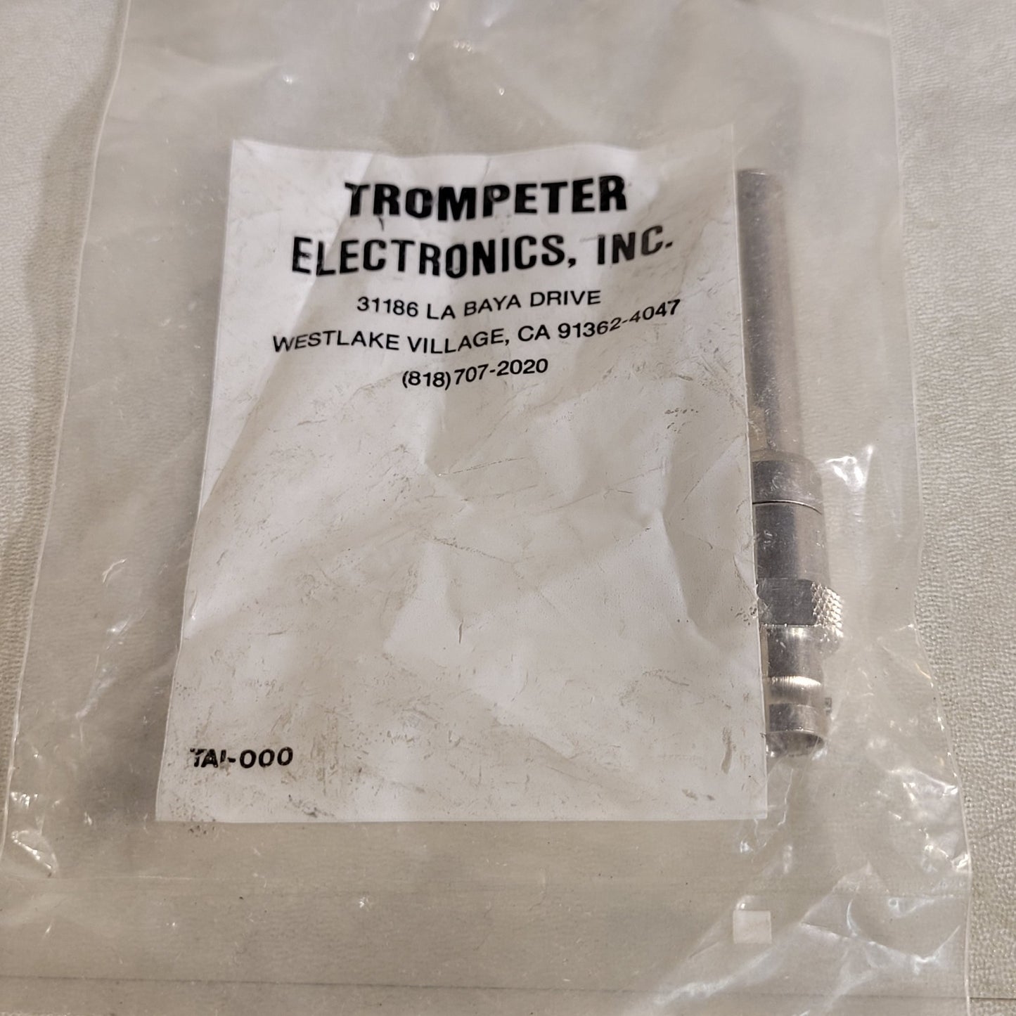 Trompeter Electronics TEI 14949 Weco ADI BNC Female High Voltage Connector Radio