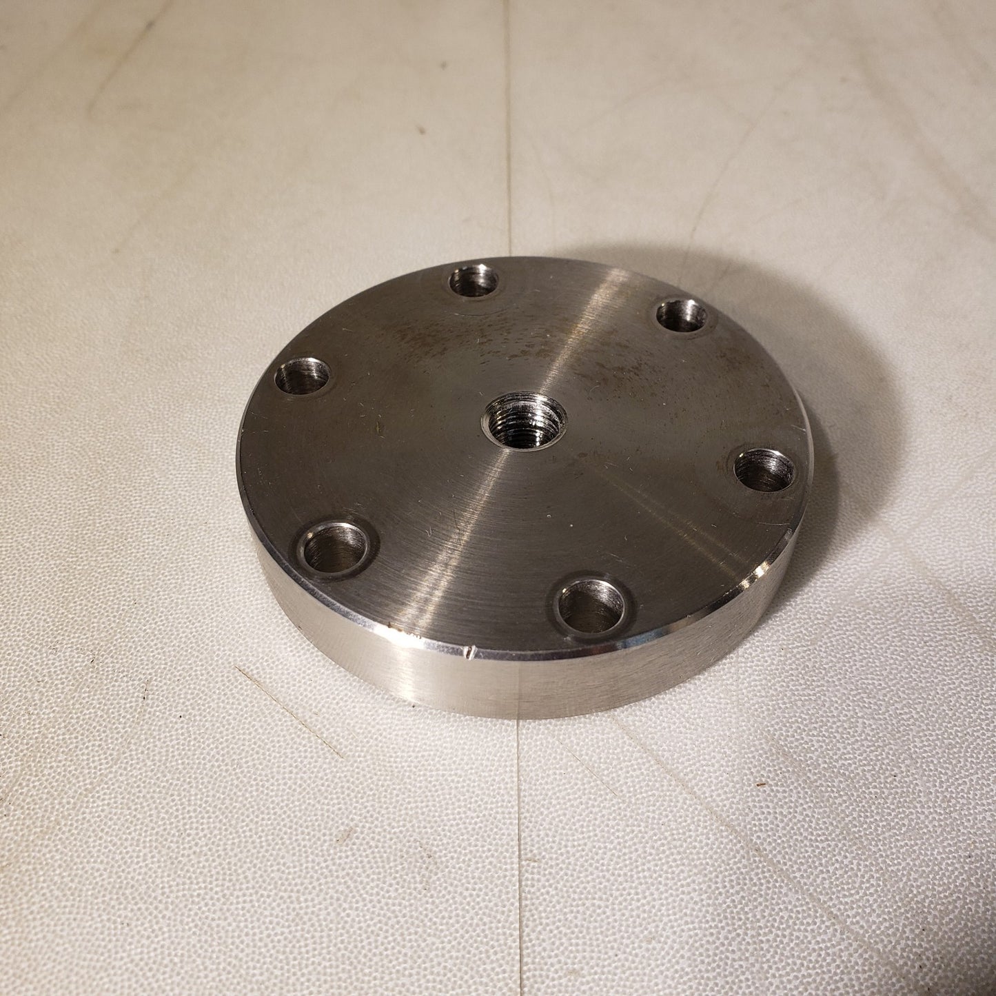 Conflat DN35CF 2.75" CF Flange 1/4" NPT Threaded Adapter UHV Ultra High Vacuum