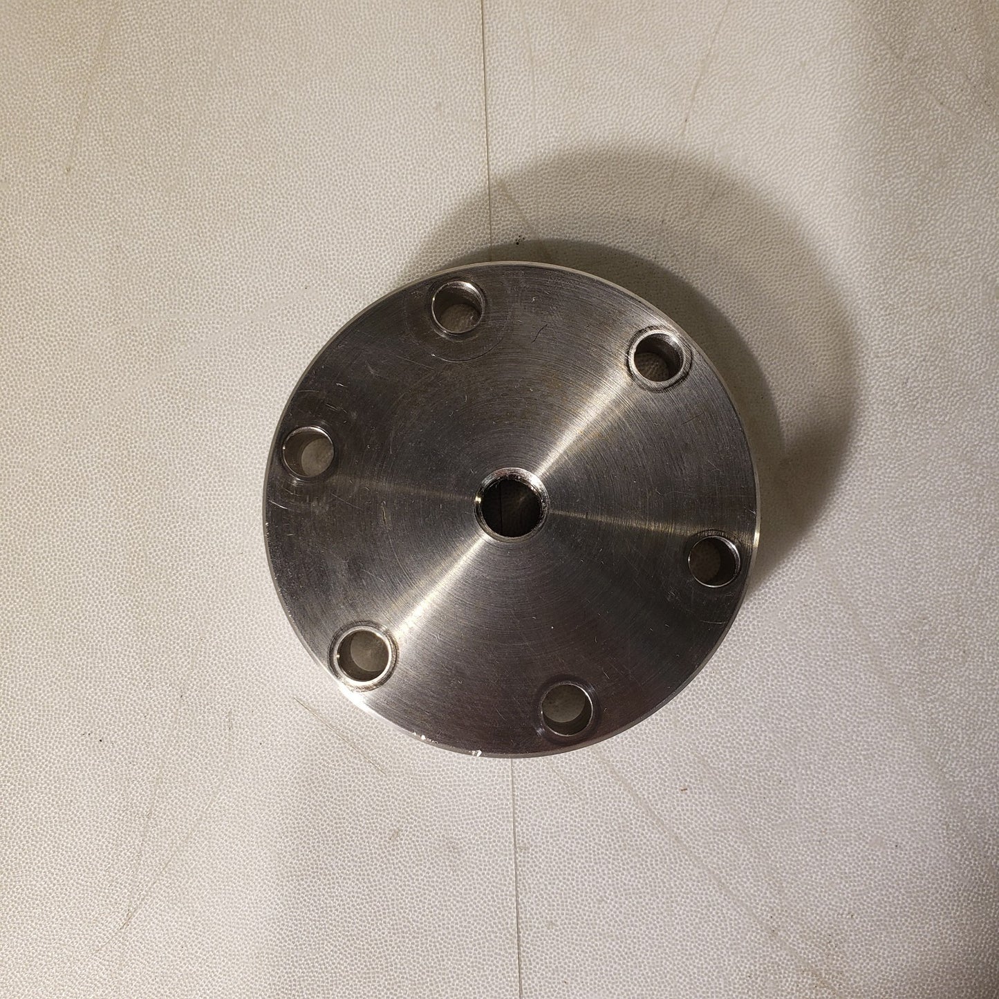 Conflat DN35CF 2.75" CF Flange 1/4" NPT Threaded Adapter UHV Ultra High Vacuum