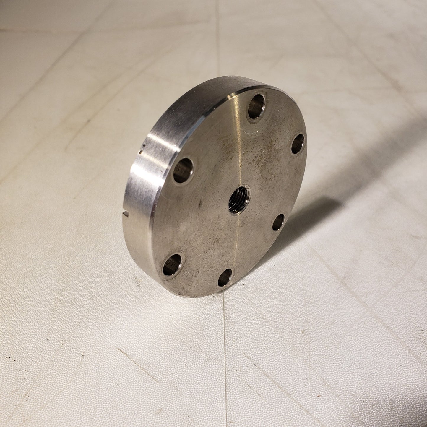 Conflat DN35CF 2.75" CF Flange 1/4" NPT Threaded Adapter UHV Ultra High Vacuum