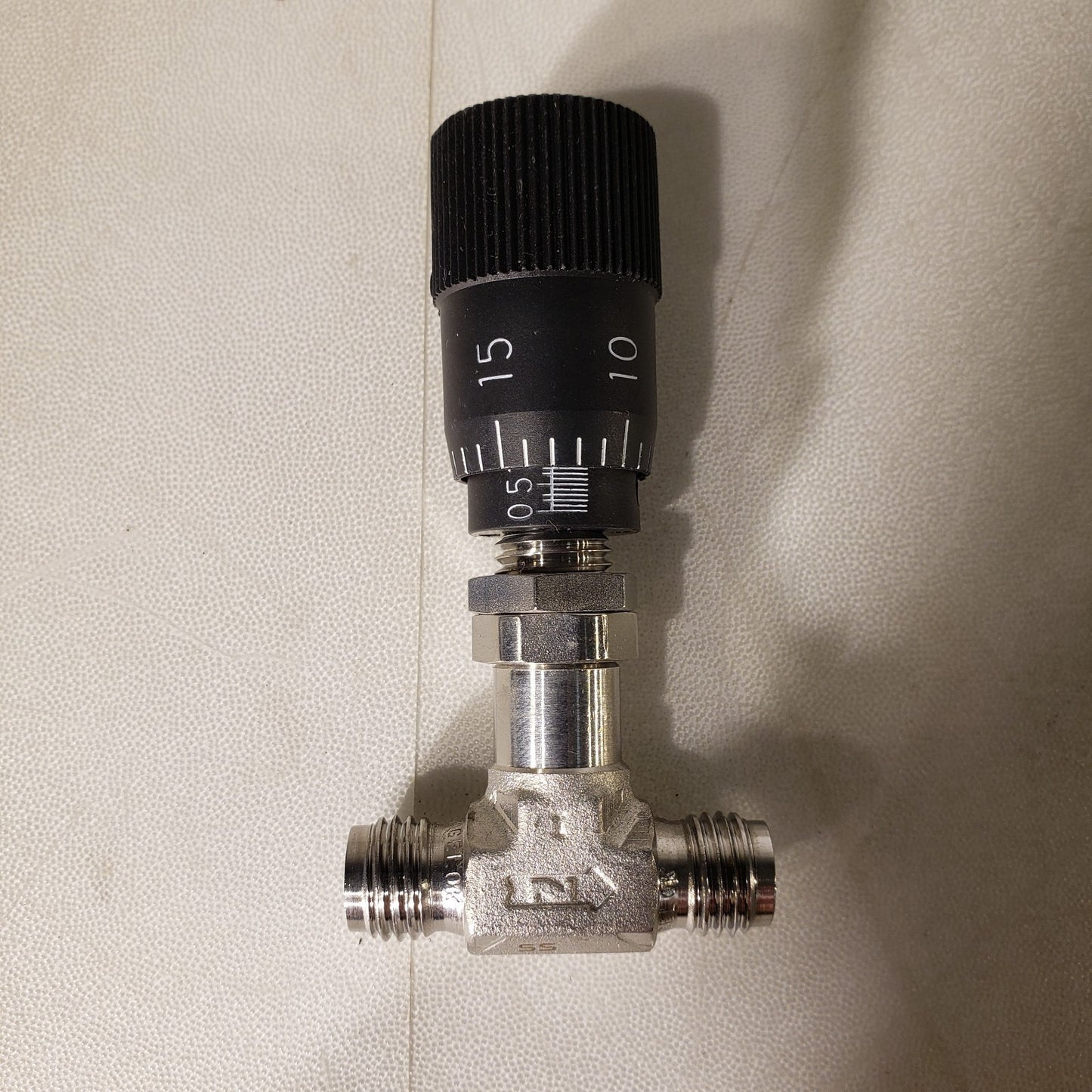 Nupro High Precision Metering Needle Valve T-Style 1/4" Swagelok Threaded