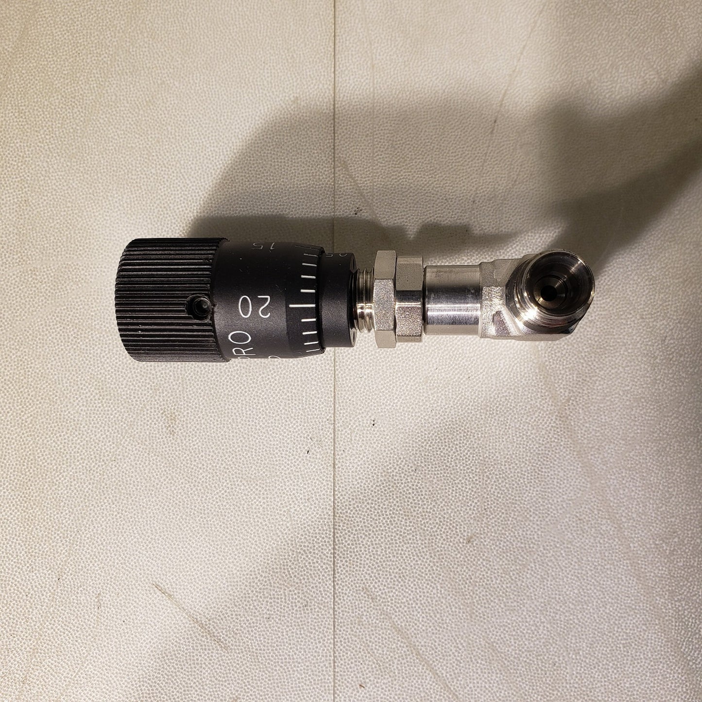 Nupro High Precision Metering Needle Valve T-Style 1/4" Swagelok Threaded