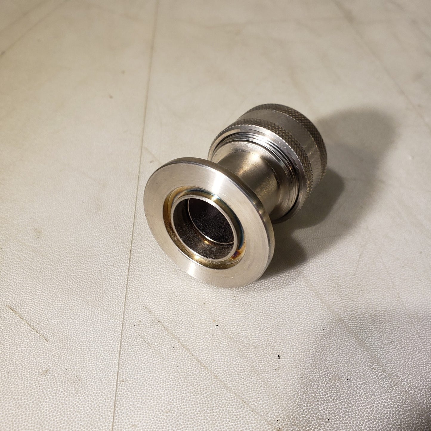 MDC 3/4" Ultra Torr to KF25 NW25 Flange Adapter High Vacuum SS Stainless Steel