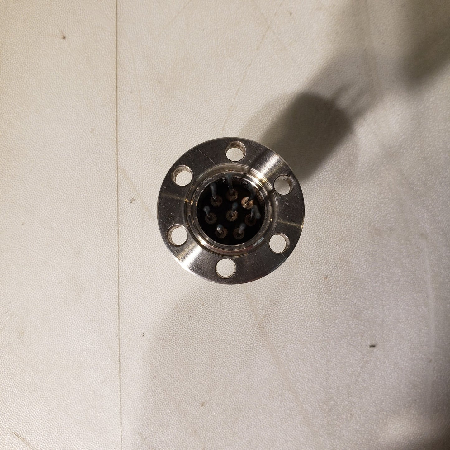 MDC DN16CF 1.33" CF 8-Pin Feedthrough Flange UHV Ultra High Vacuum SS
