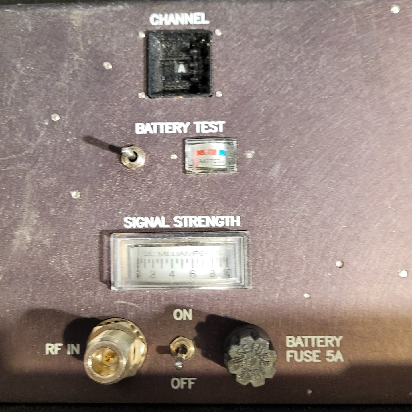 BMS 8013856070 PBR24 Briefcase Radio Receiver w/ 11.3" LCD Monitor 6425-6525 MHz