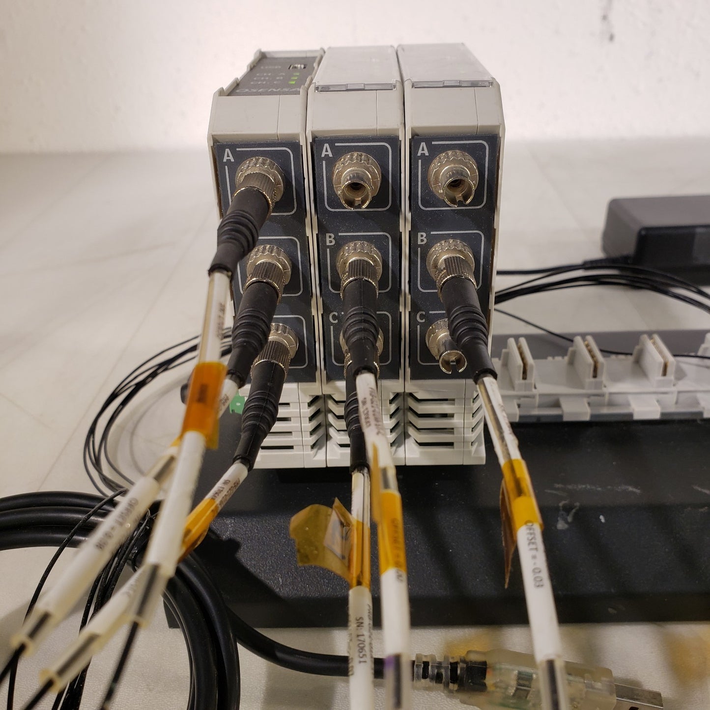 Osensa FTX-301-XFMR+ Fiber Optic Temperature Transmitter w/ 6x Fiber Thermostat