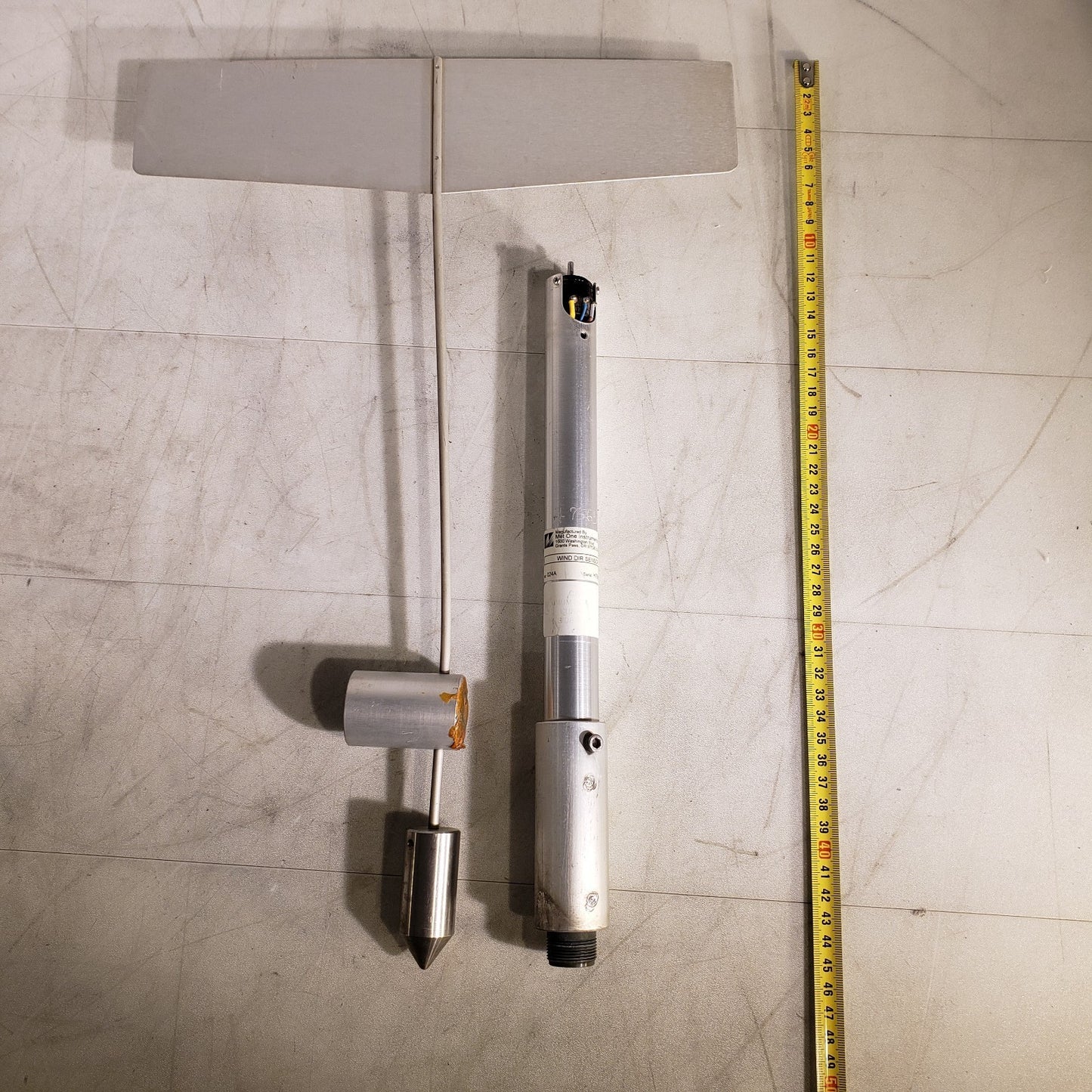 Met One Instruments Wind Direction Sensor 024A Aluminum Body w/ Direction Fin