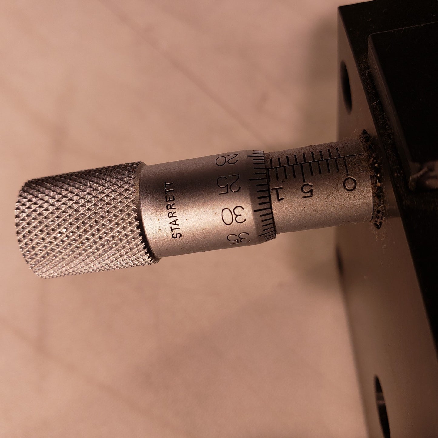 Newport 2-Axis Tilt Stage W/ 2 Daedal Starrett Micrometers 1/2" Hole Spacing