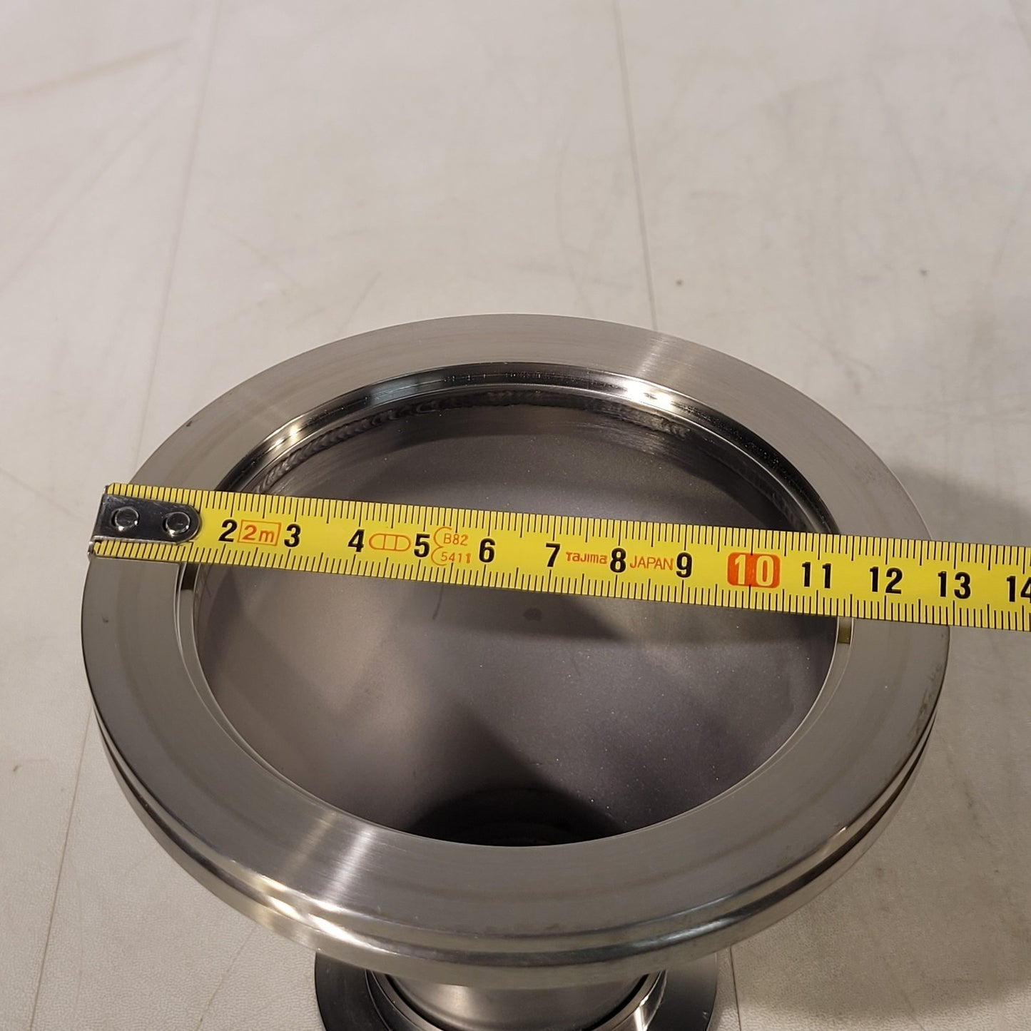 ISO-K 100 ISO100 To KF50 NW50 Adapter Reducer High Vacuum Stainless Steel