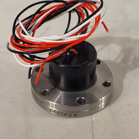 DENTED KNIFE EDGE- DN35CF 2.75" CF Conflat 3 Wire Electrical Feedthrough SS