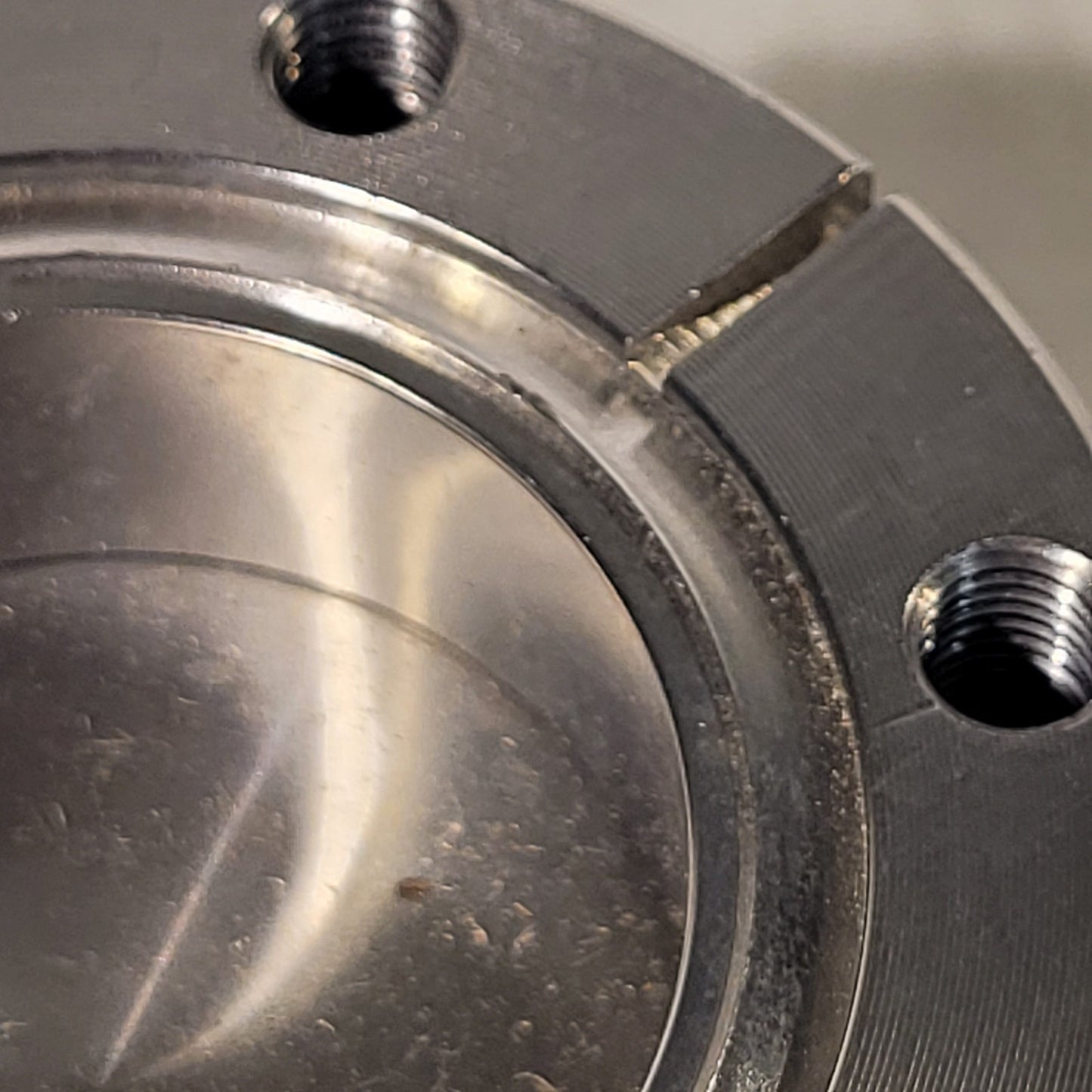 KNIFE EDGE DING- MDC 2.75" CF Conflat DN35CF Manual Gate Valve High Vacuum SS