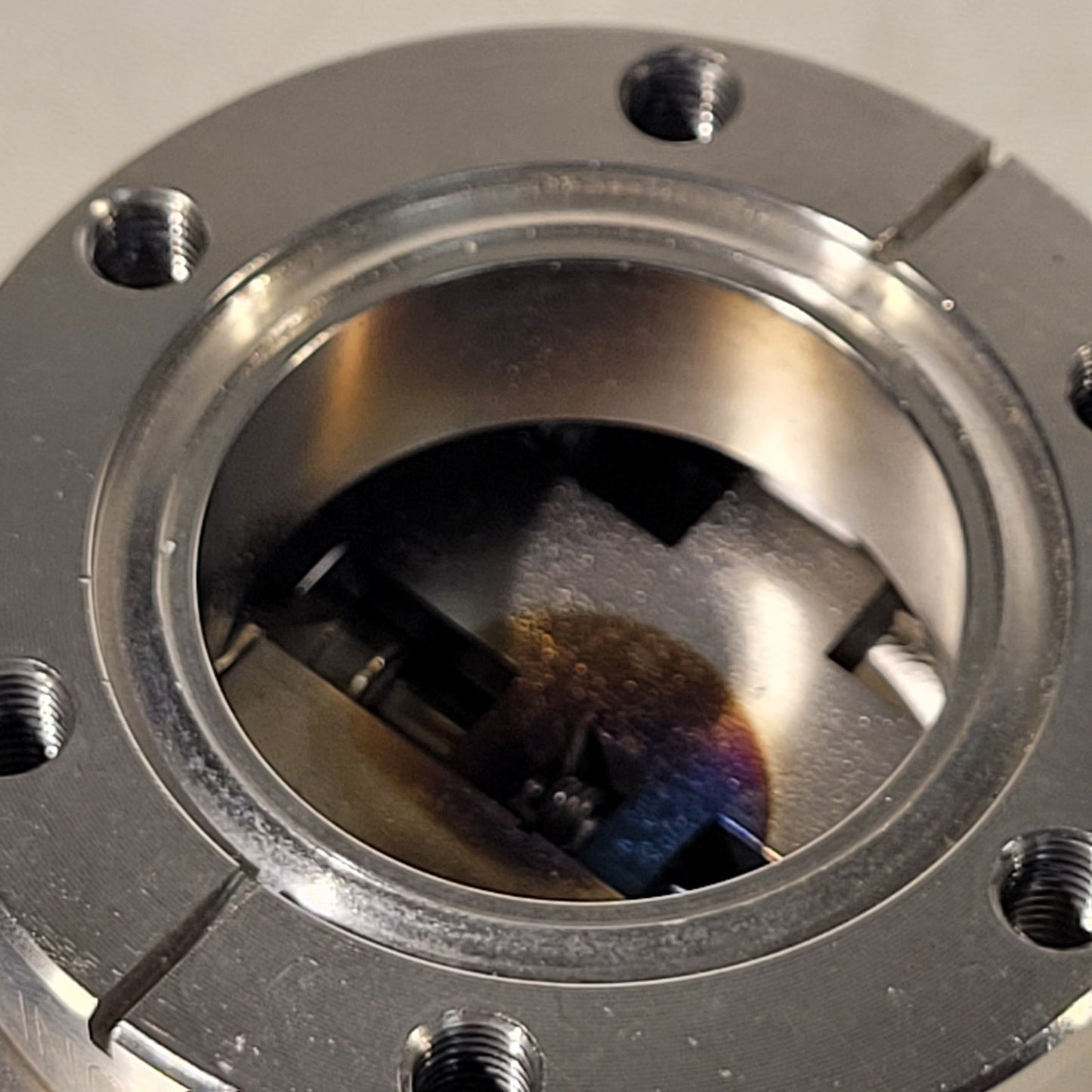 KNIFE EDGE DING- MDC 2.75" CF Conflat DN35CF Manual Gate Valve High Vacuum SS