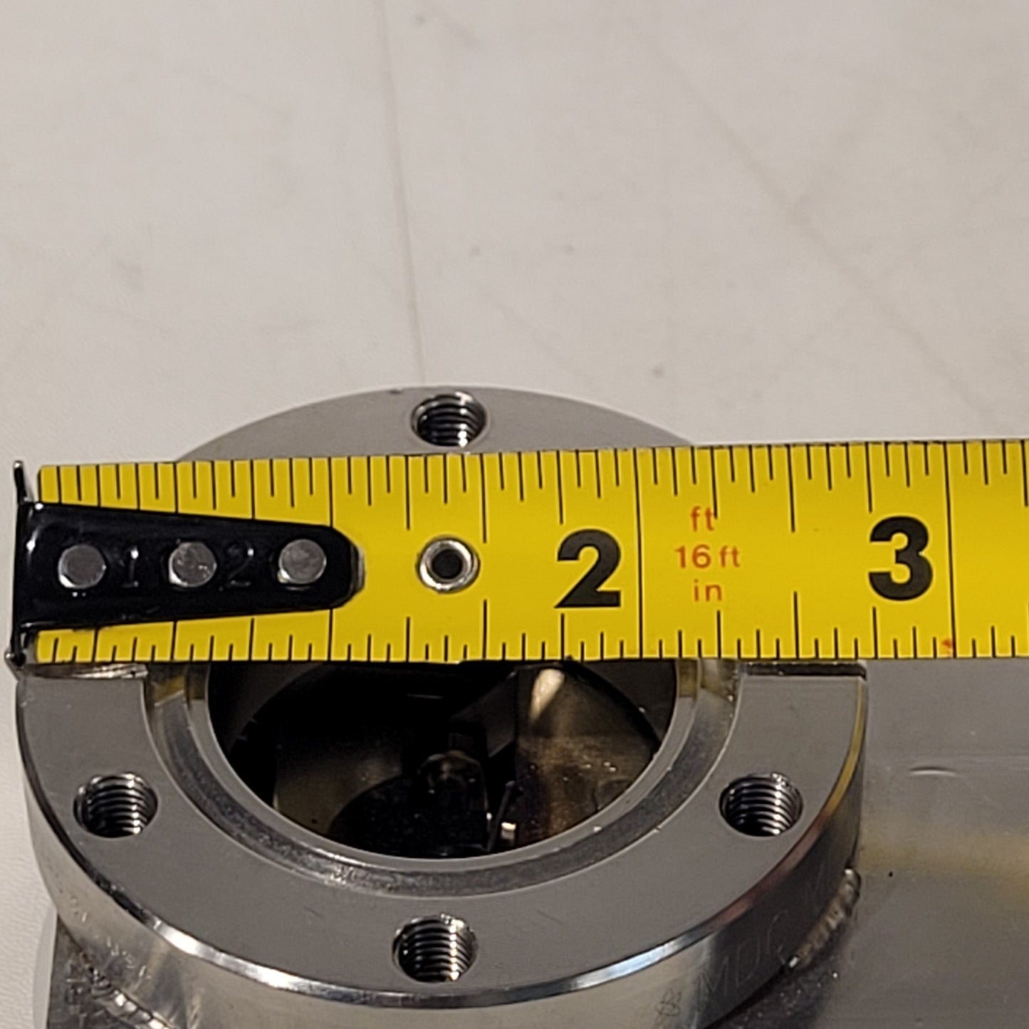 KNIFE EDGE DING- MDC 2.75" CF Conflat DN35CF Manual Gate Valve High Vacuum SS