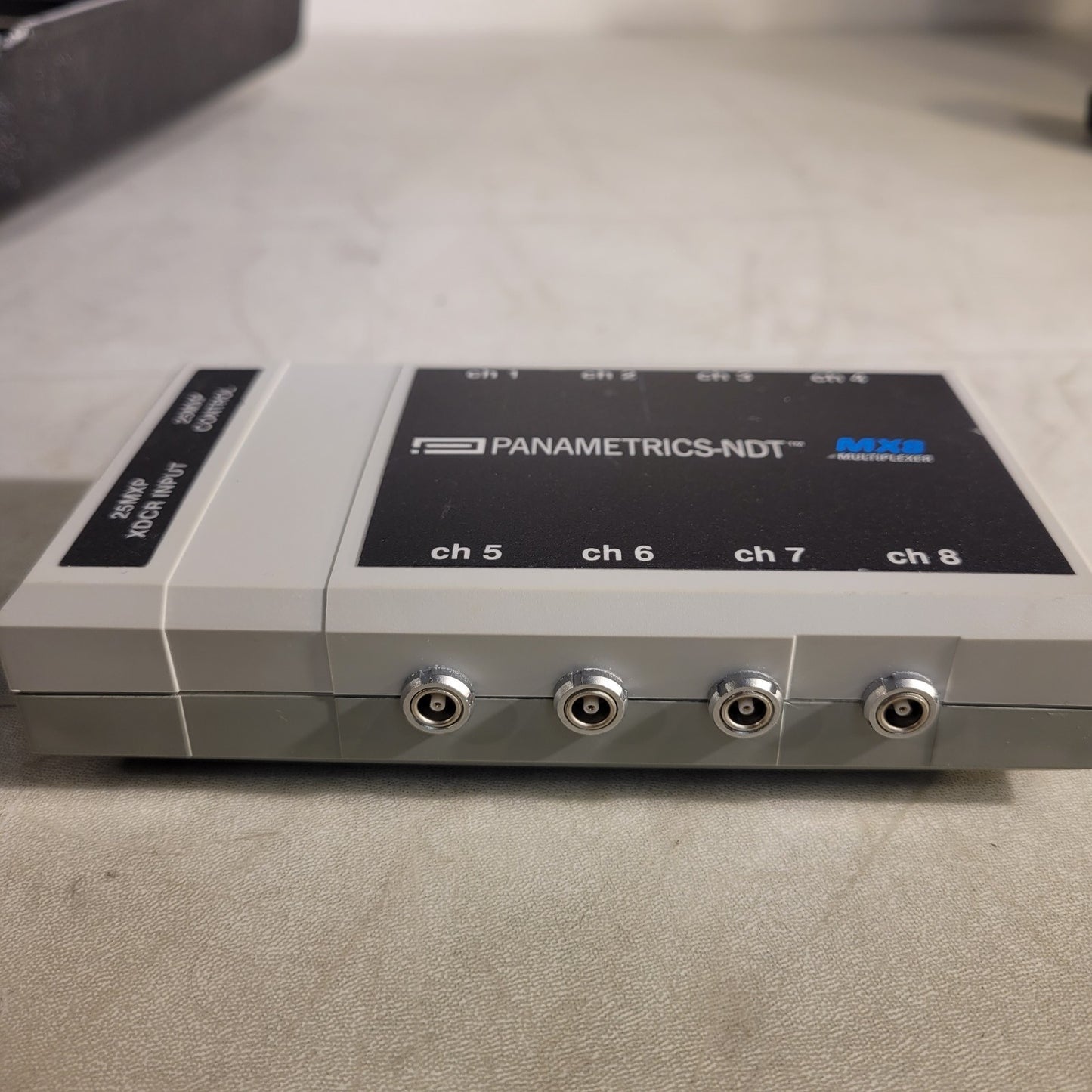 Olympus 25MX Plus Thickness Gauge MX8 Multiplexer Delay Transducer Panametrics