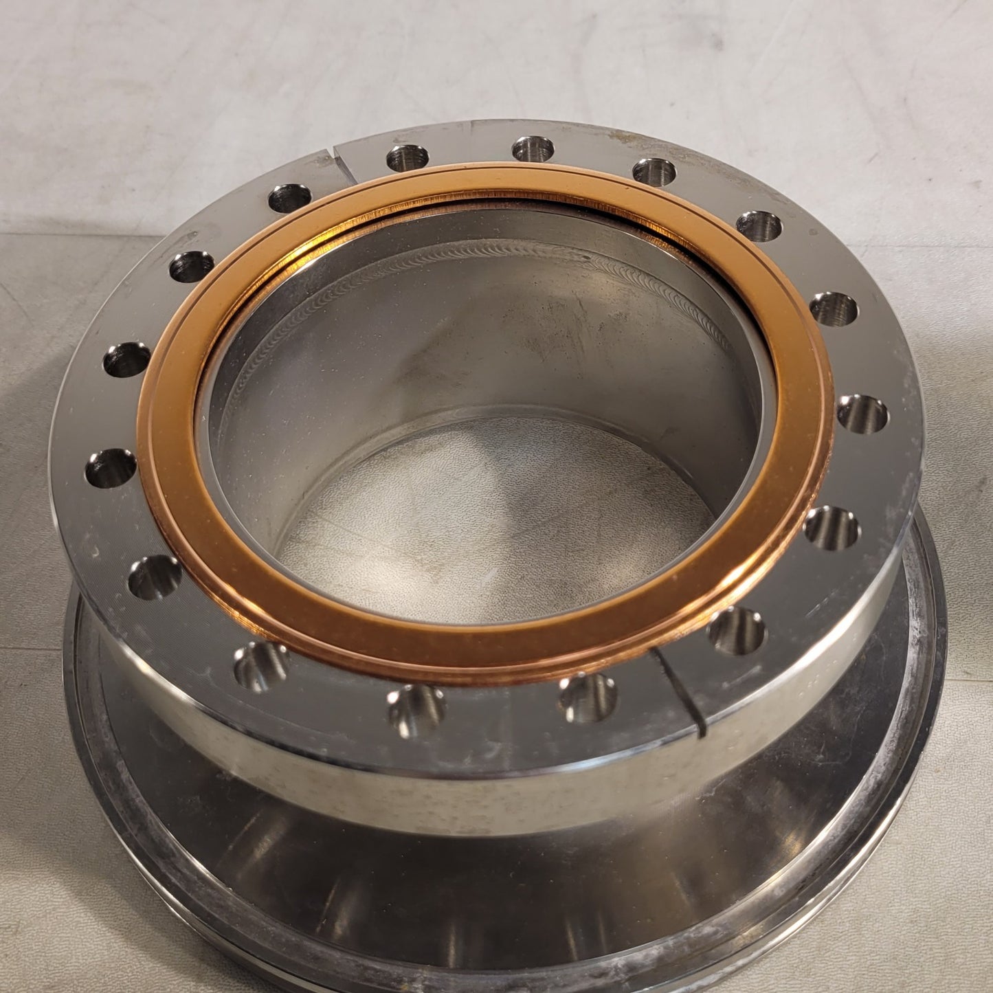 MDC 6" Conflat CF100 DN100CF CF To ISO-K 160 Adapter High Vacuum SS Nipple