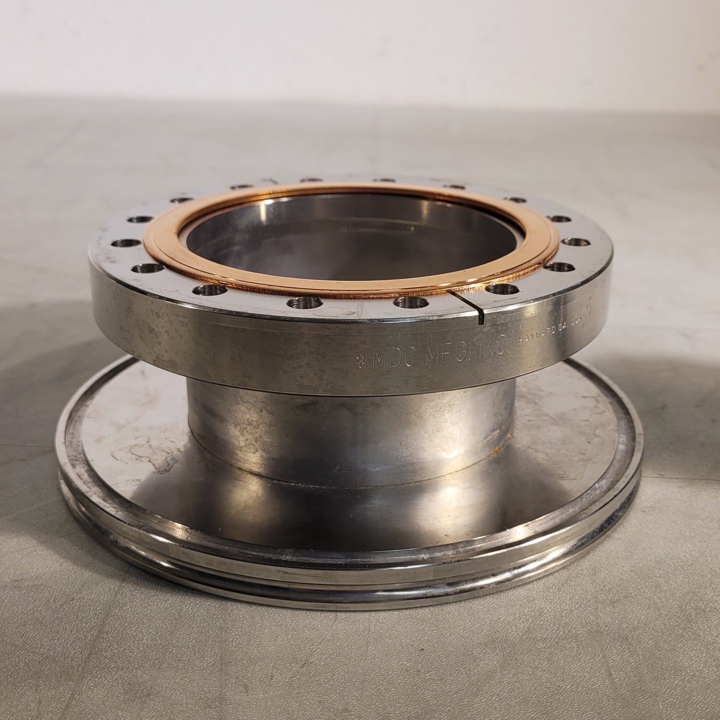 MDC 6" Conflat CF100 DN100CF CF To ISO-K 160 Adapter High Vacuum SS Nipple