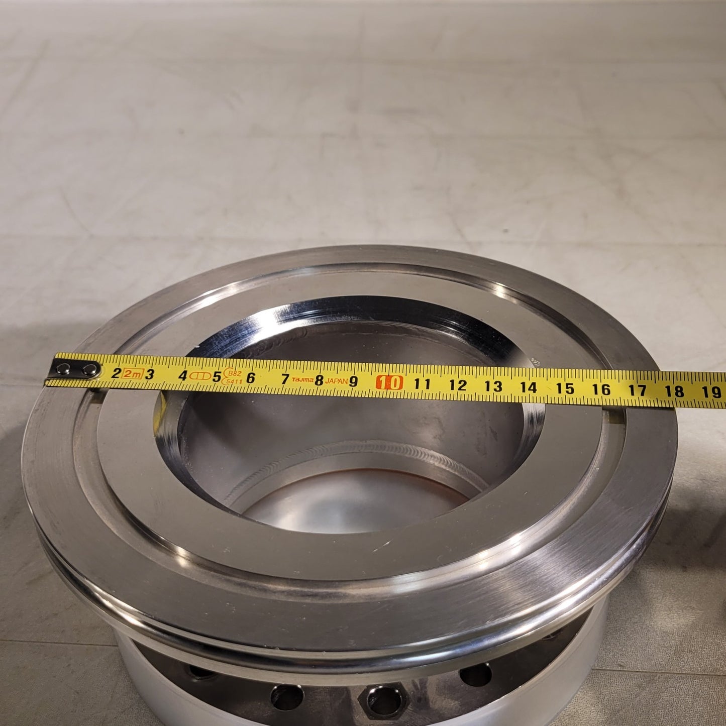 MDC 6" Conflat CF100 DN100CF CF To ISO-K 160 Adapter High Vacuum SS Nipple