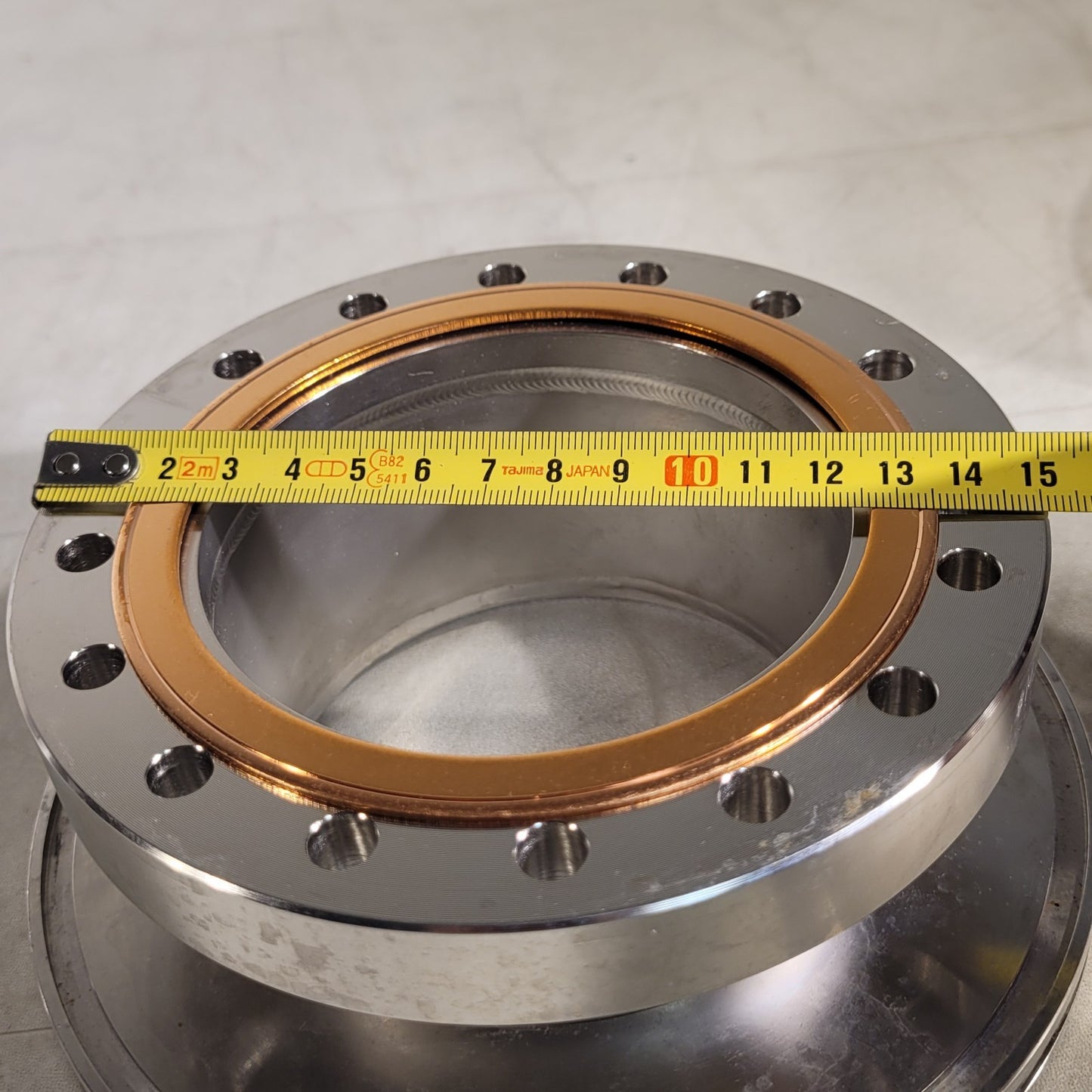 MDC 6" Conflat CF100 DN100CF CF To ISO-K 160 Adapter High Vacuum SS Nipple