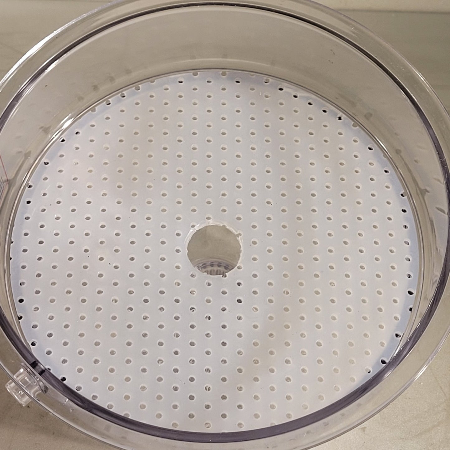 Bel-Art Space-Saver Polycarbonate Vacuum Desiccator Clear Lid SP Scienceware 9"