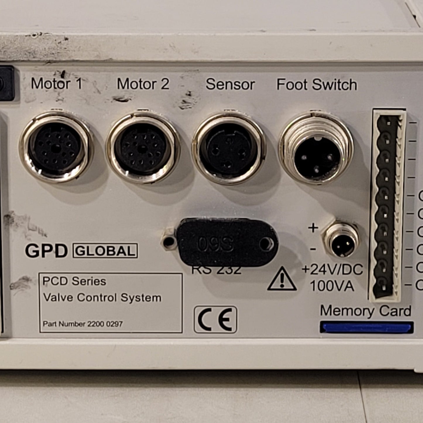 GPD Global 2200 0297 PCD Valve Control System Postive Cavity Displacement