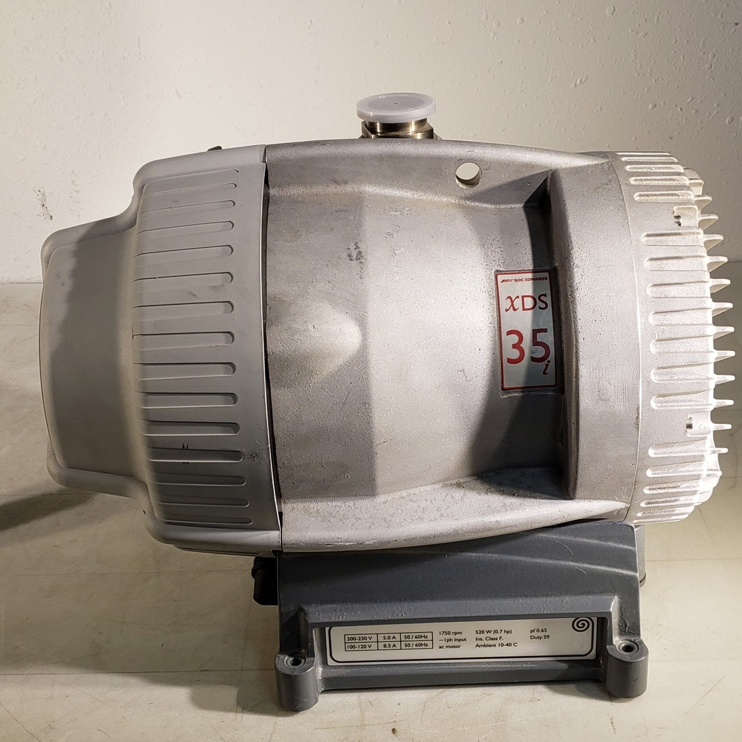 READ- BOC Edwards XDS35i A73001983 Dry Scroll 100/230VAC High Vacuum Pump
