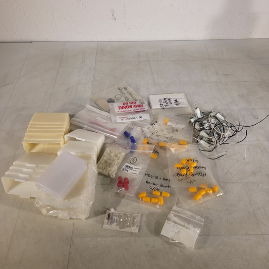 Ektacom Large Lot Of Nurse Call Light Accessories Color Covers Bulbs Fischer Ber