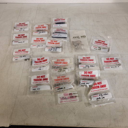 Large Lot Of Screws For HBB HSS HVB HDL HTS Hardware Ektacom CallCare Fischer Be