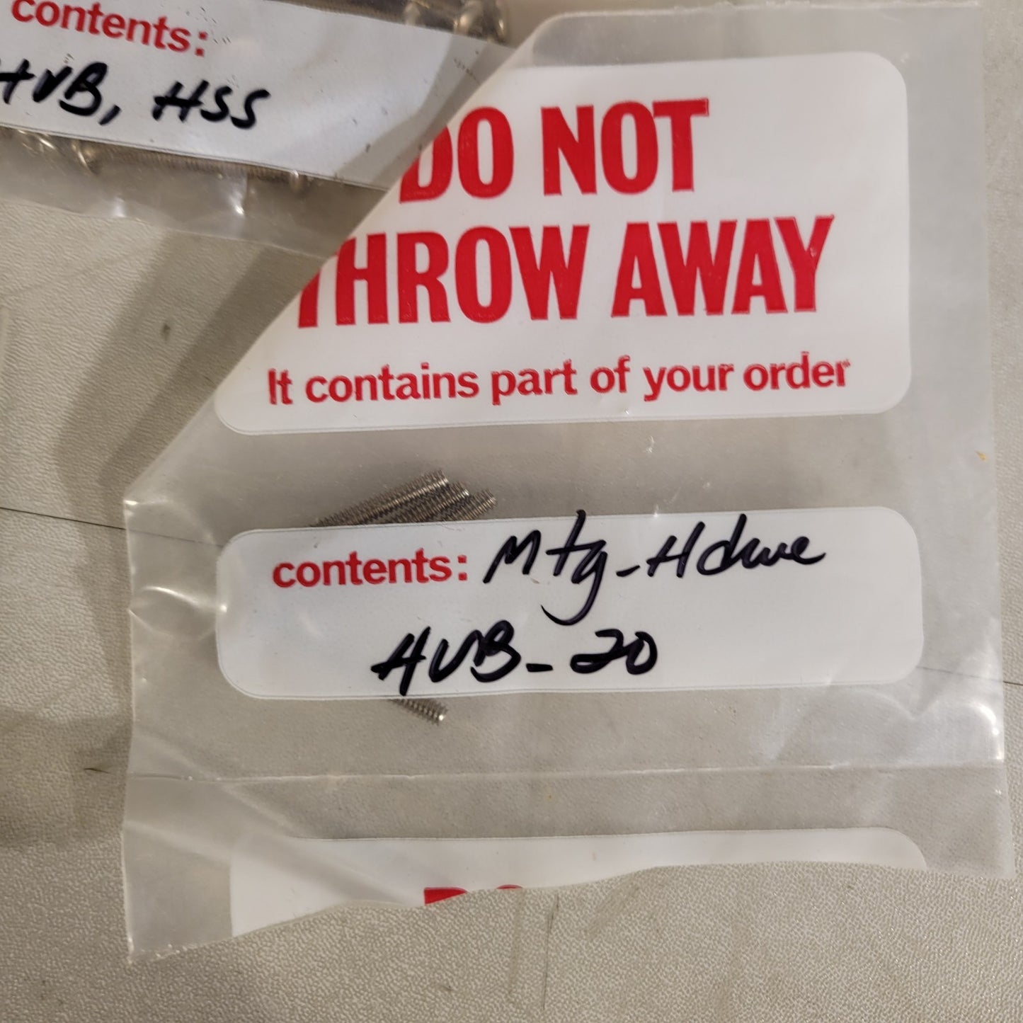 Large Lot Of Screws For HBB HSS HVB HDL HTS Hardware Ektacom CallCare Fischer Be