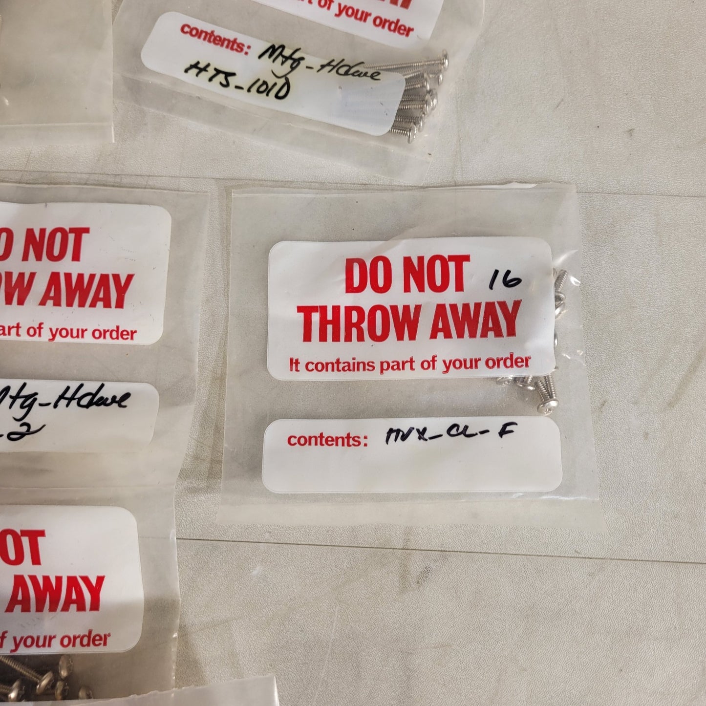 Large Lot Of Screws For HBB HSS HVB HDL HTS Hardware Ektacom CallCare Fischer Be